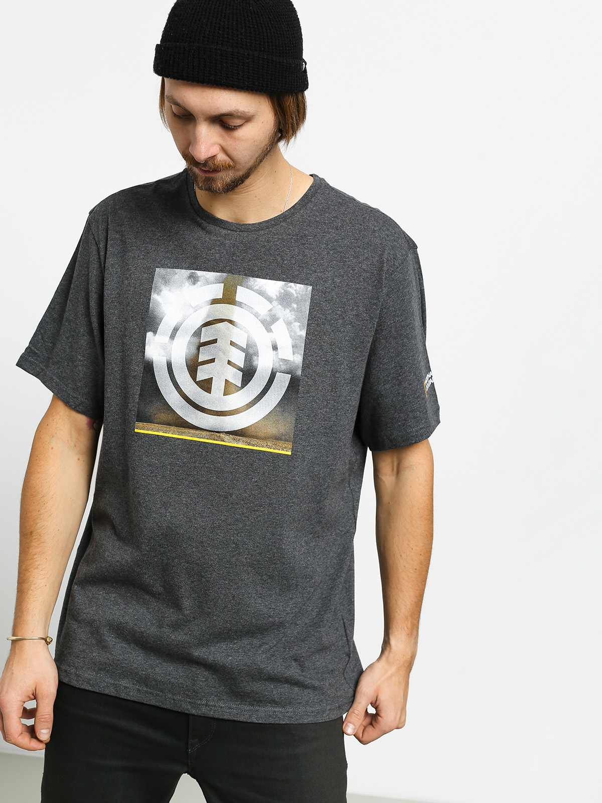 T-shirt Element Combust Icon (charcoal heathe)
