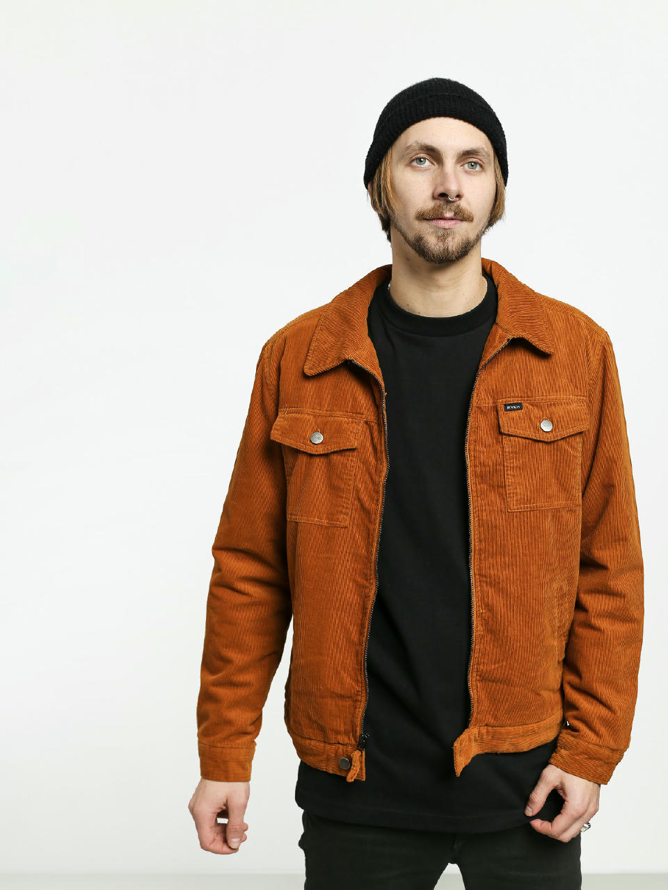 Kurtka RVCA Easy Trucker (burnt copper)