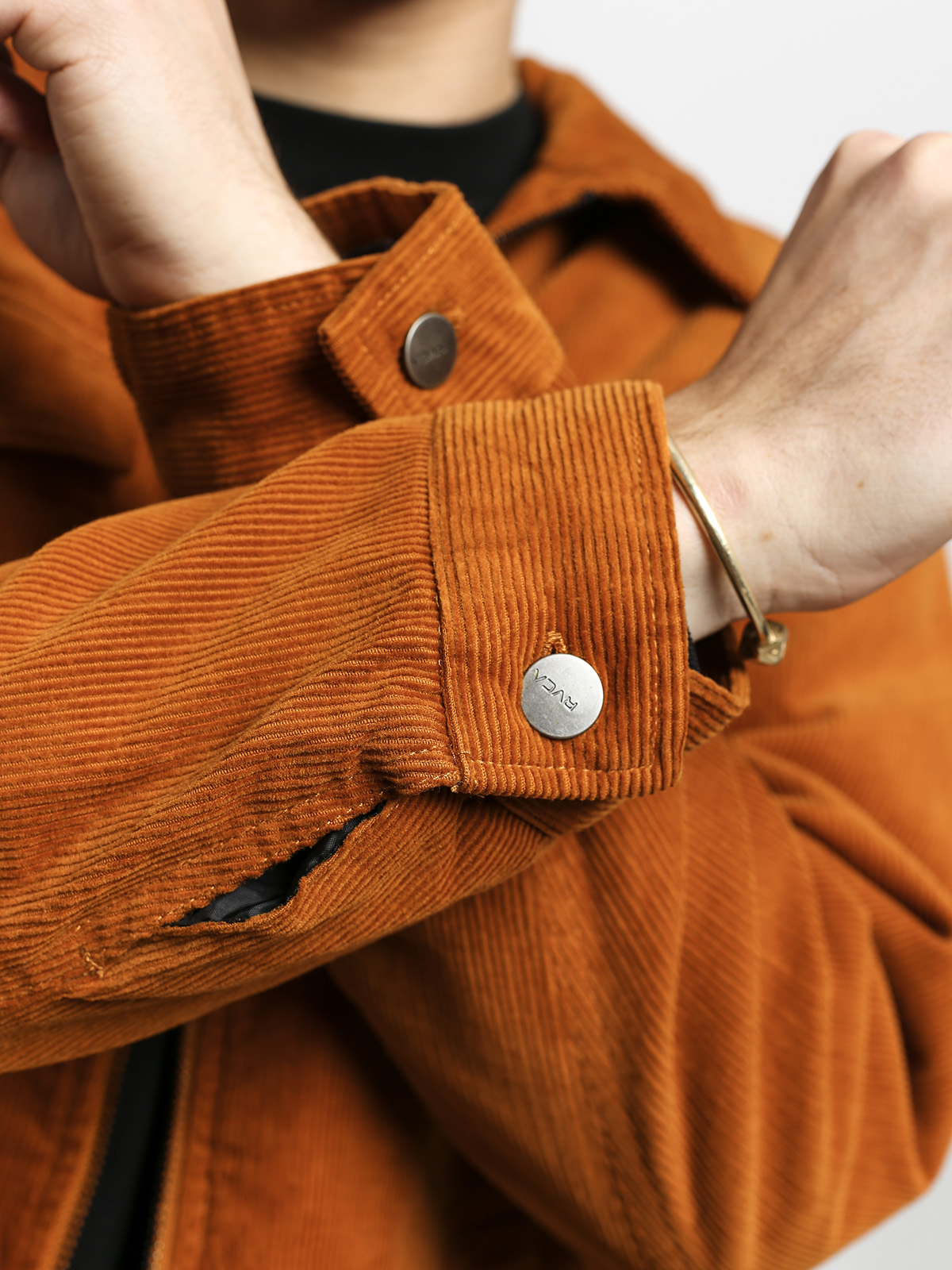 Kurtka RVCA Easy Trucker (burnt copper)