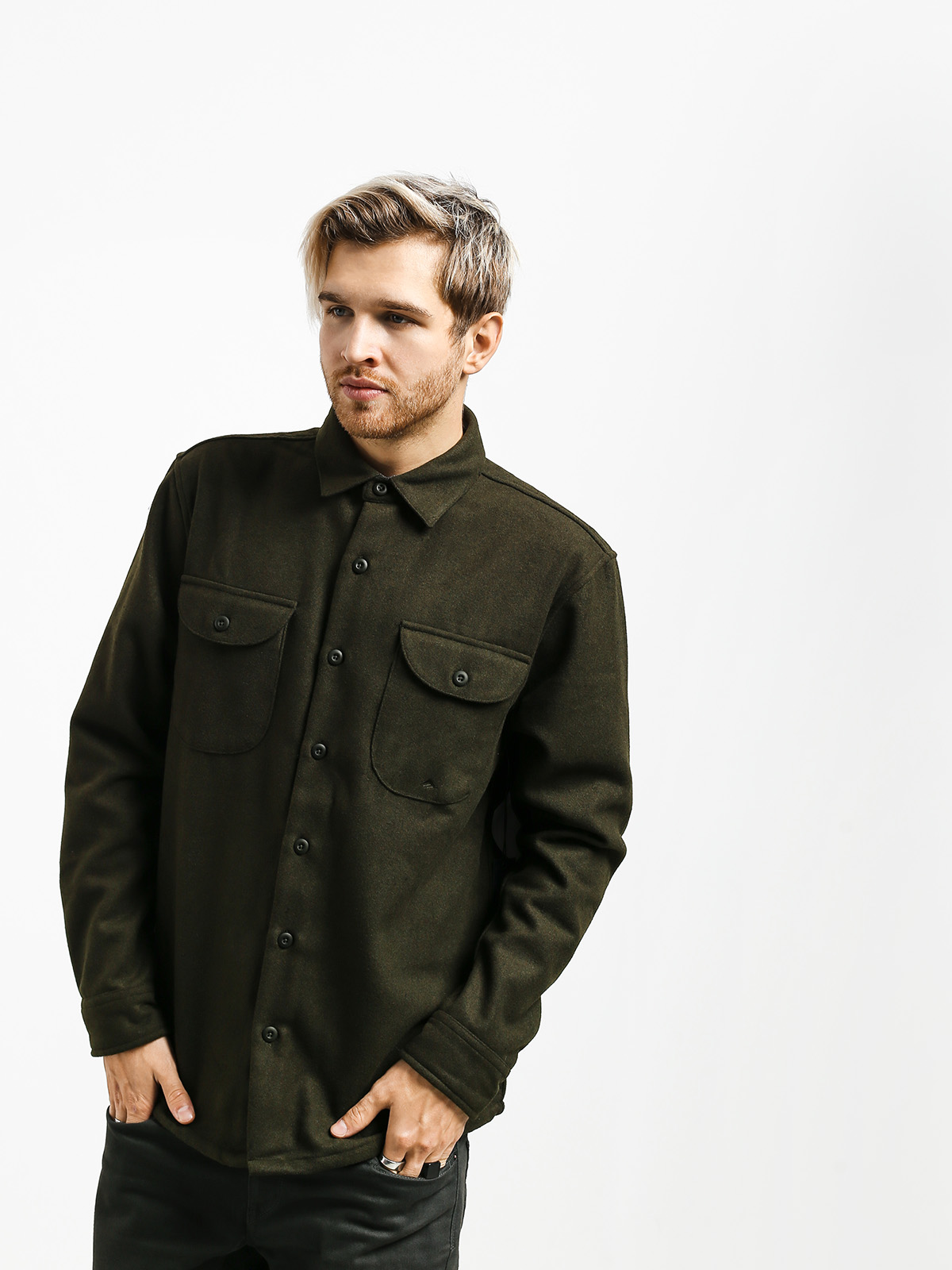 Koszula Emerica Nicholson Wool Shirt (army)