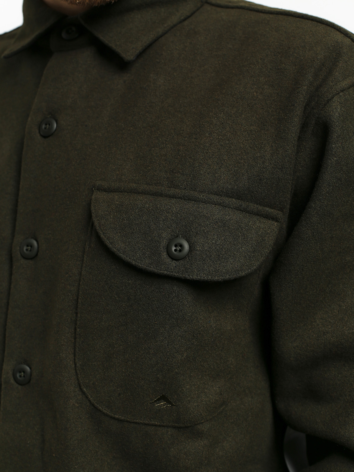 Koszula Emerica Nicholson Wool Shirt (army)