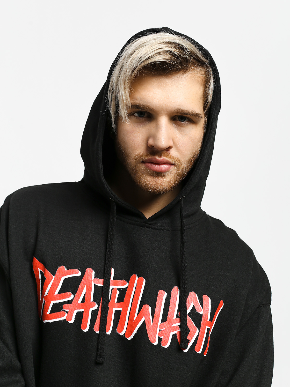 Bluza z kapturem Deathwish Deathspray HD (black/red)