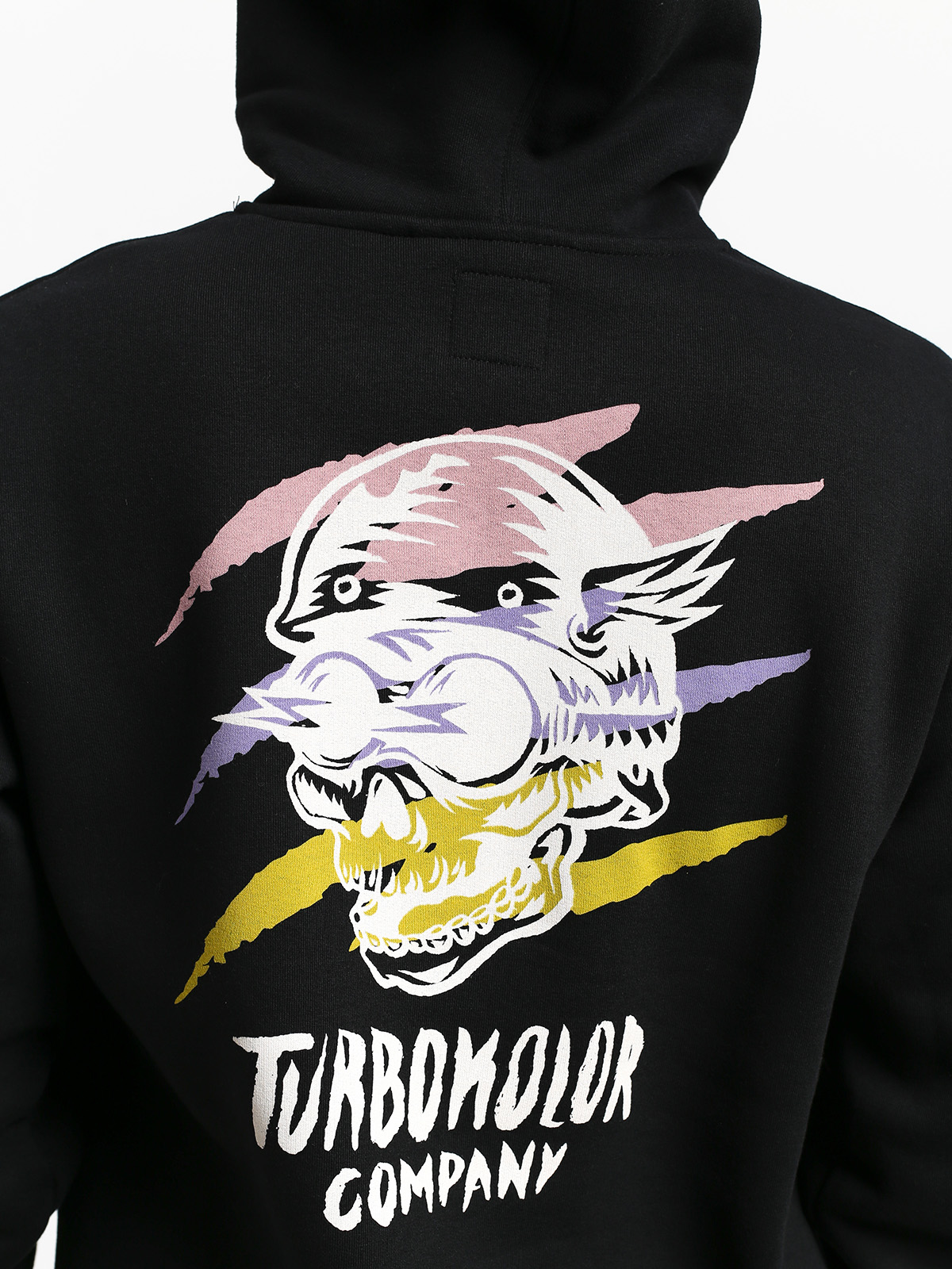 Bluza z kapturem Turbokolor Flash Rider HD (black)