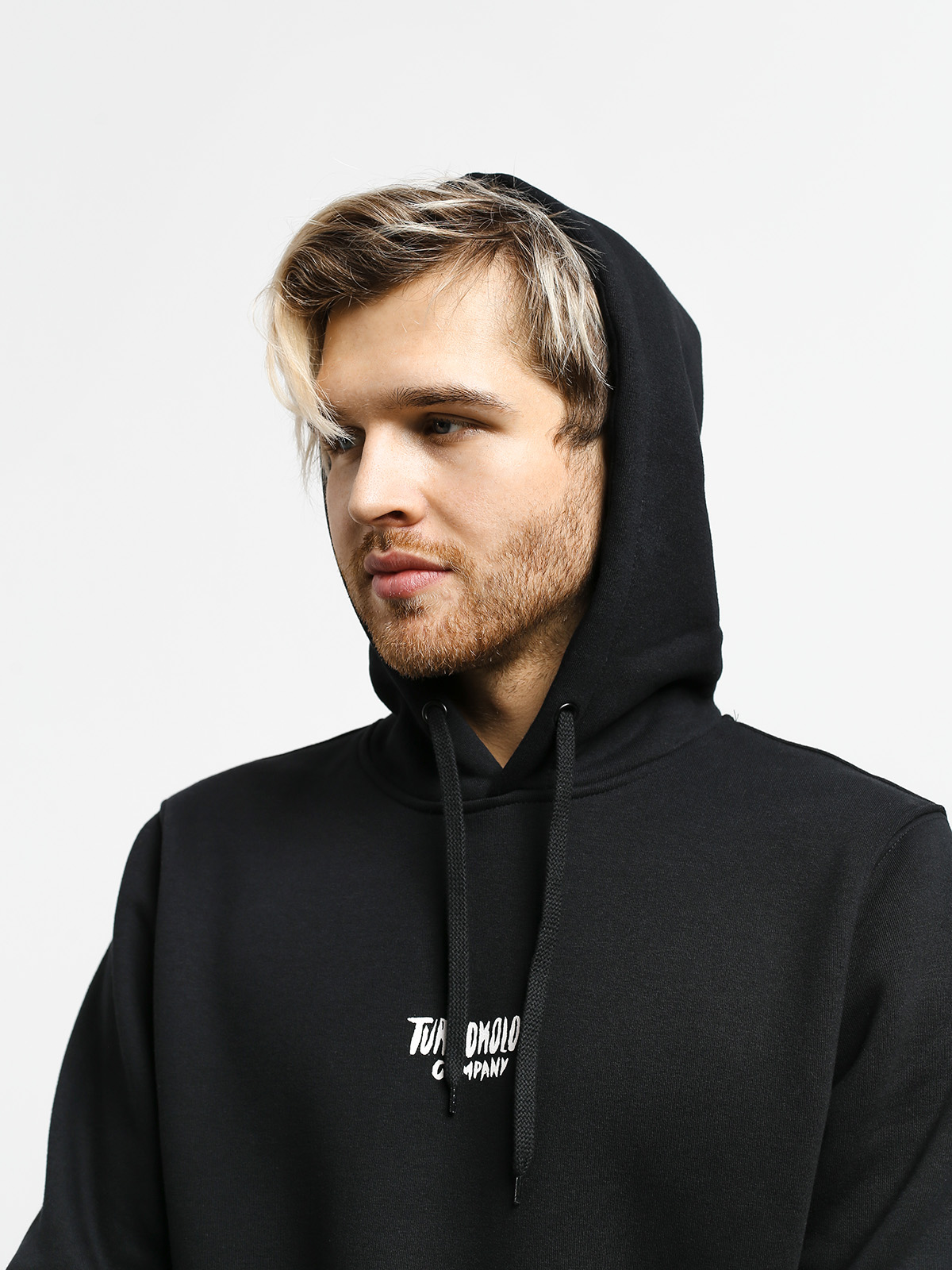 Bluza z kapturem Turbokolor Flash Rider HD (black)