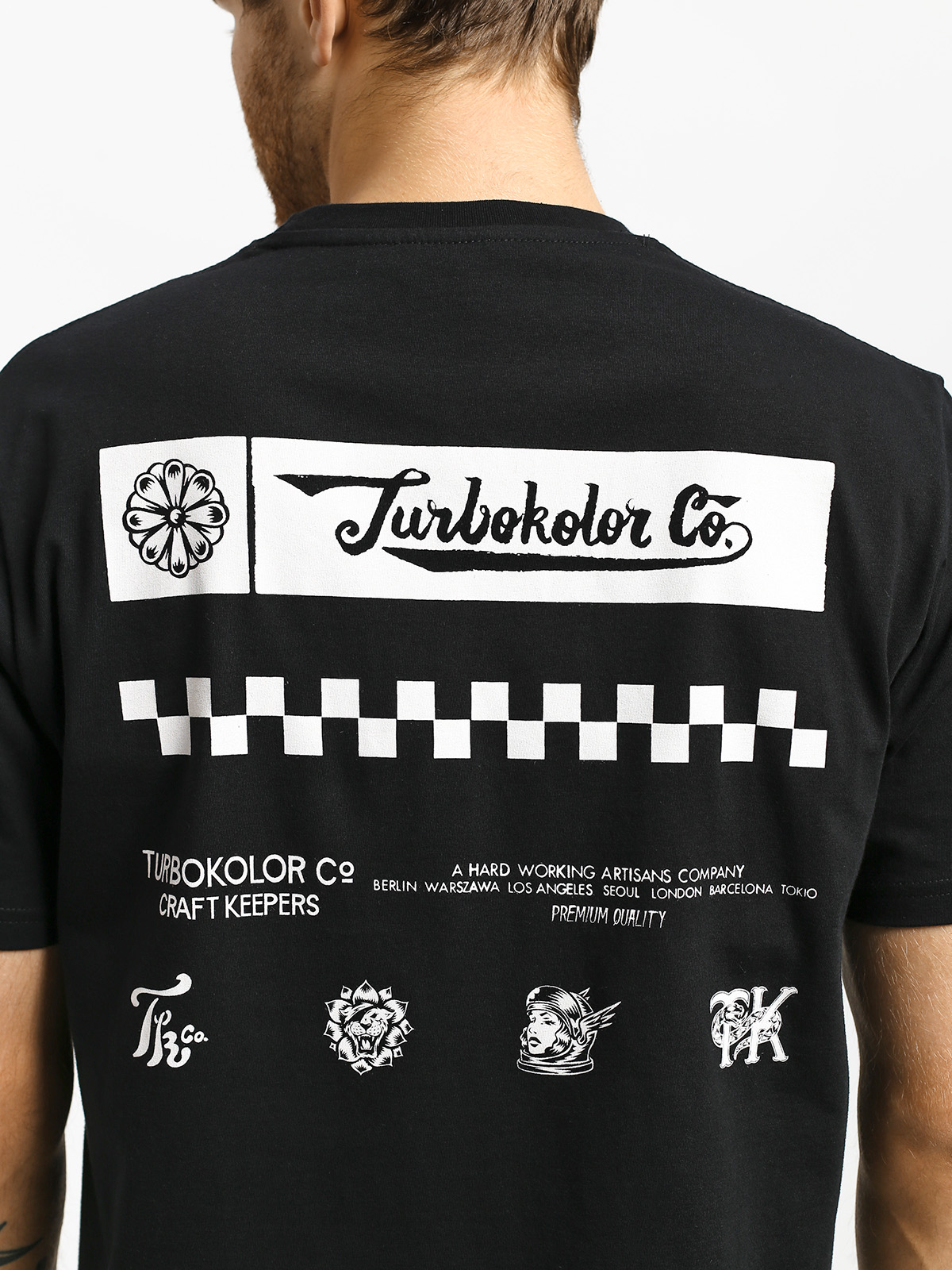 T-shirt Turbokolor End Line (black)