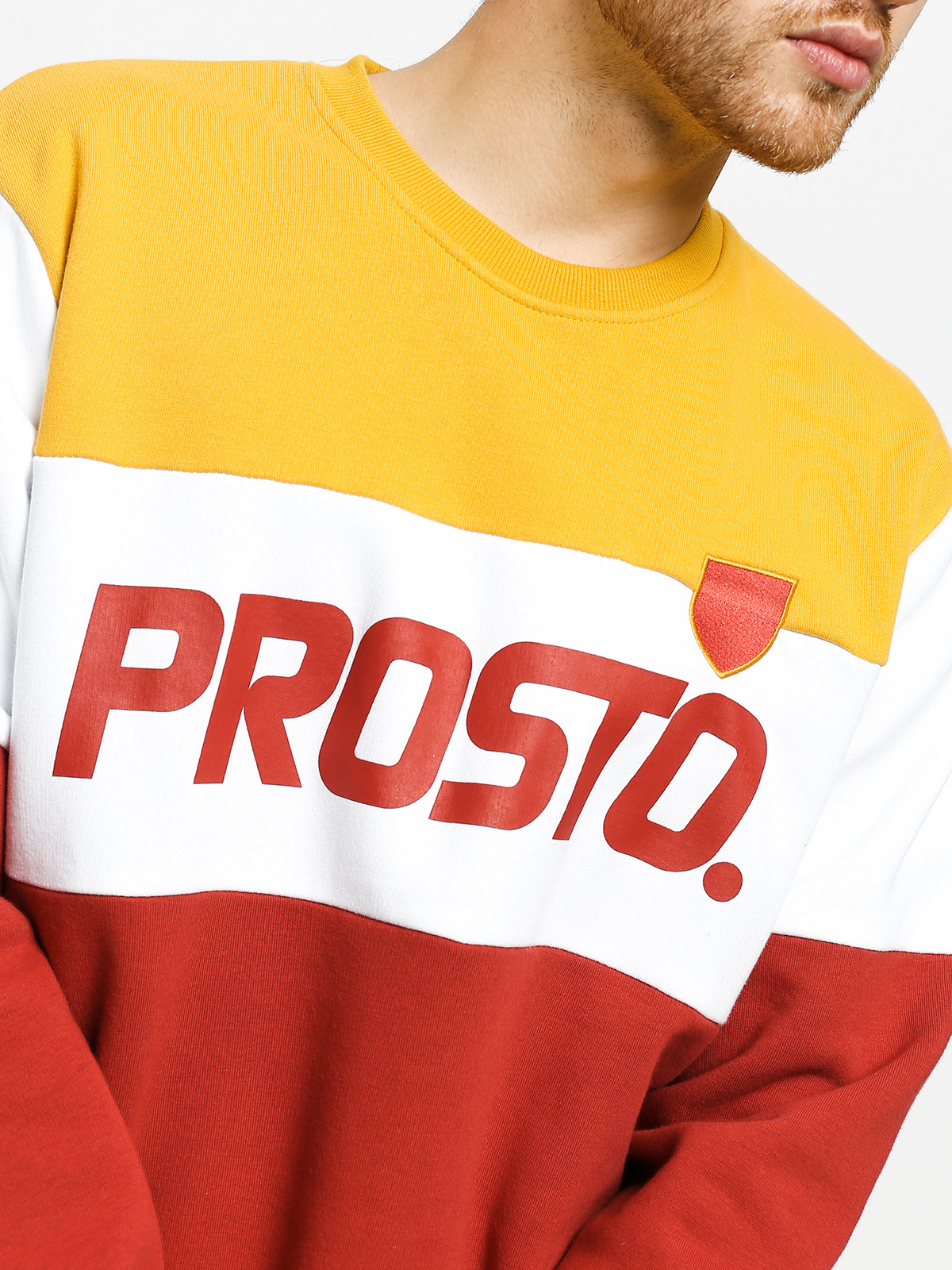 Bluza Prosto Lay (yellow/bordo)