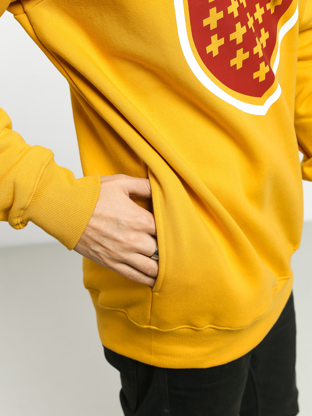 Bluza z kapturem Prosto Shield XX HD (yellow)