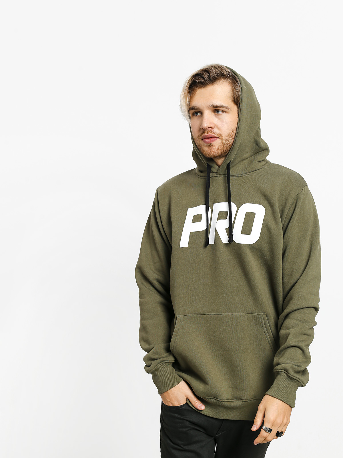 Bluza z kapturem Prosto Separ HD (olive)