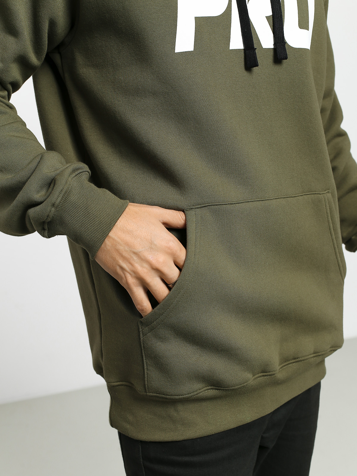 Bluza z kapturem Prosto Separ HD (olive)