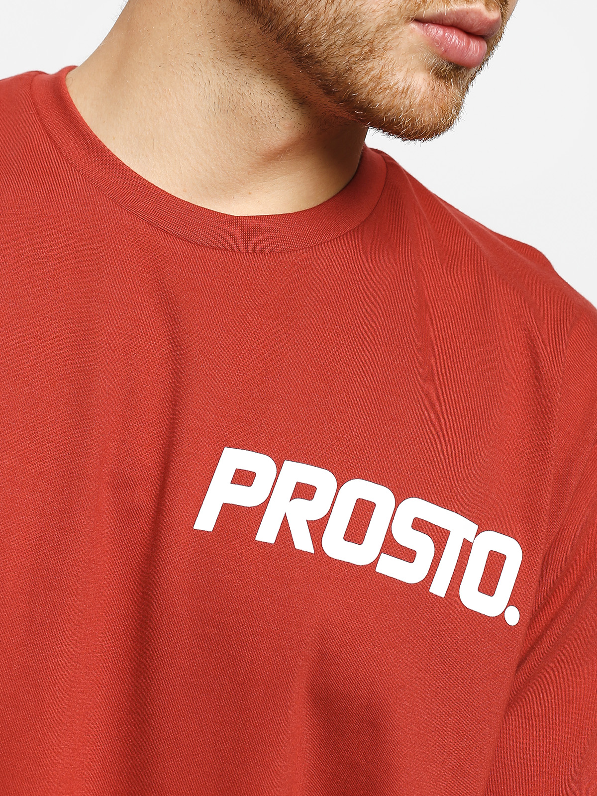 T-shirt Prosto Tyre (bordo)