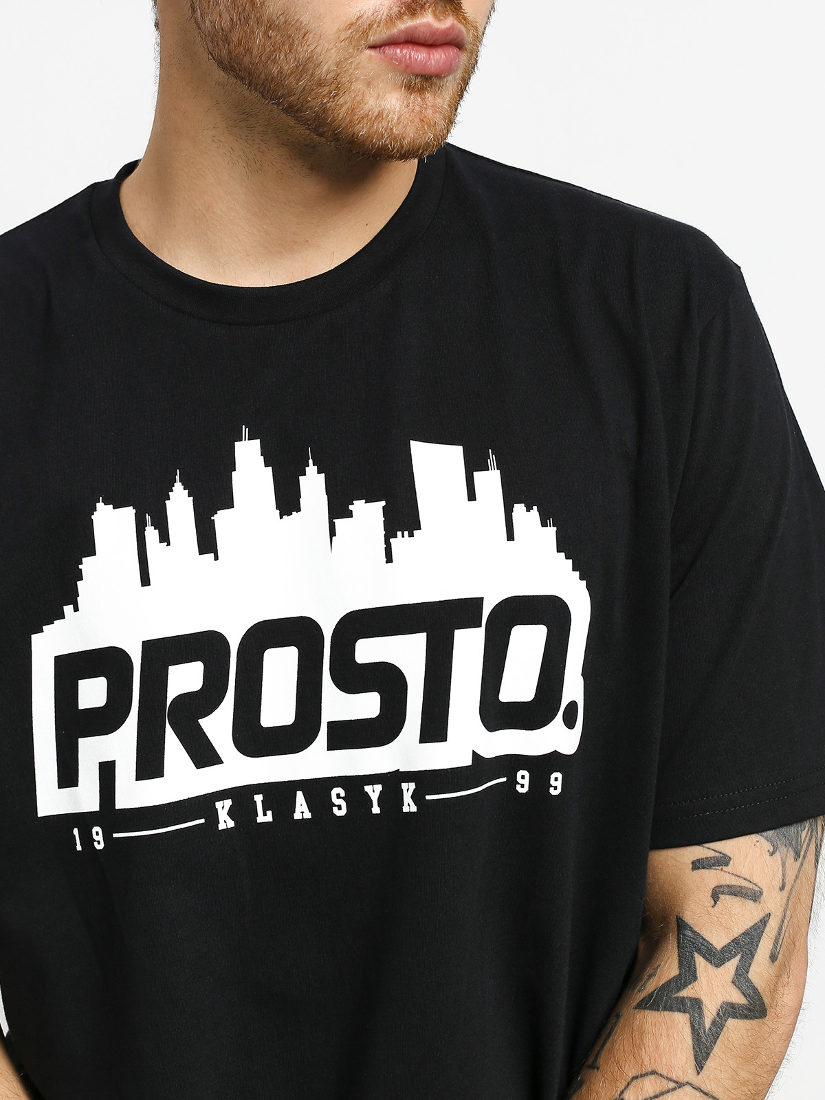 T-shirt Prosto Horiz (black)