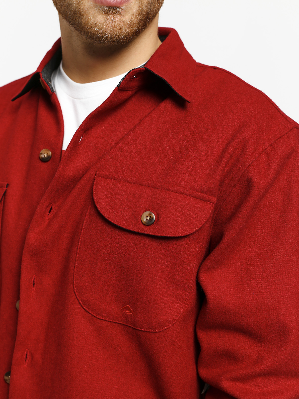 Koszula Emerica Nicholson Wool Shirt (red)