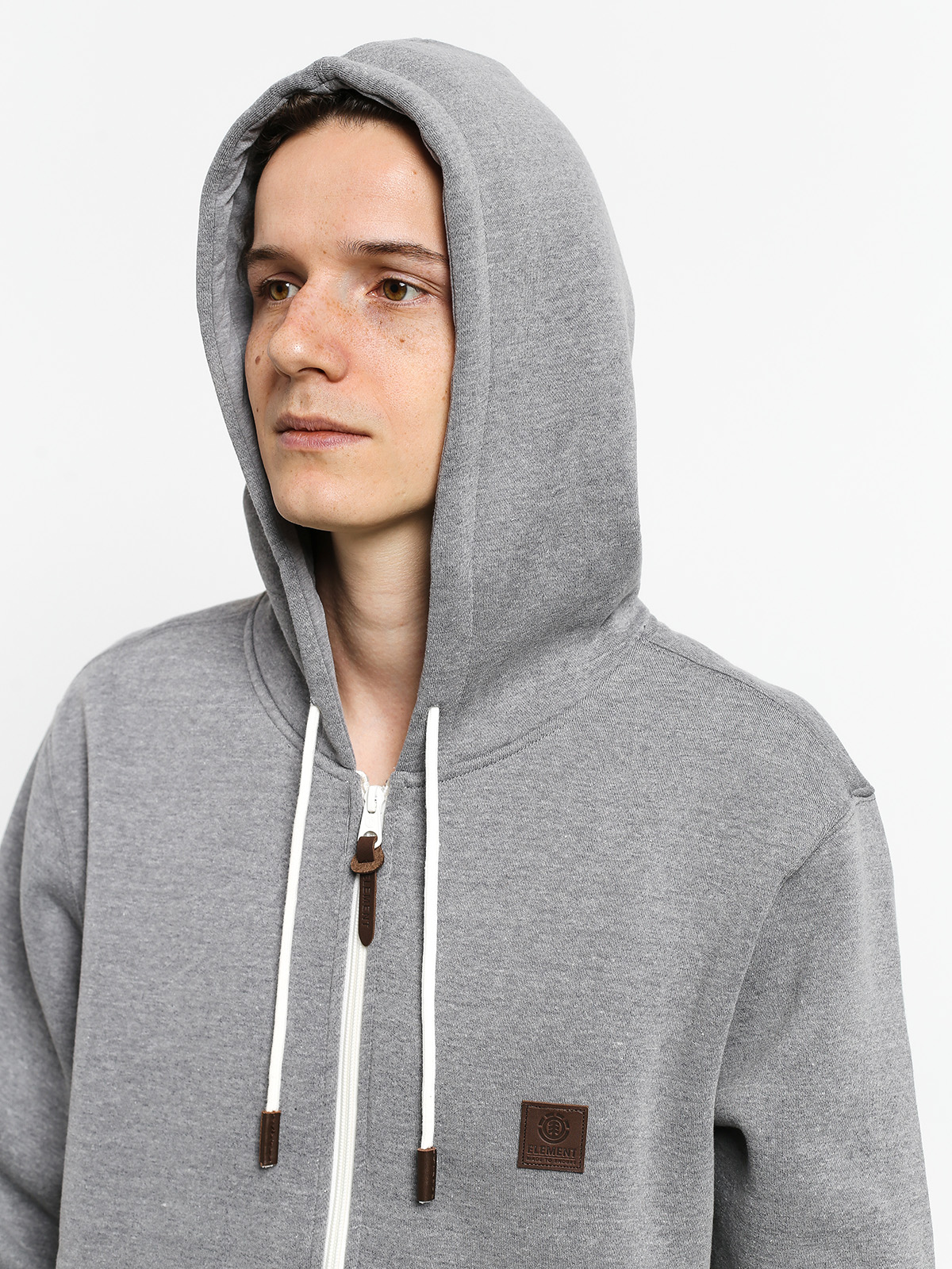 Bluza z kapturem Element Heavy ZHD (grey heather)