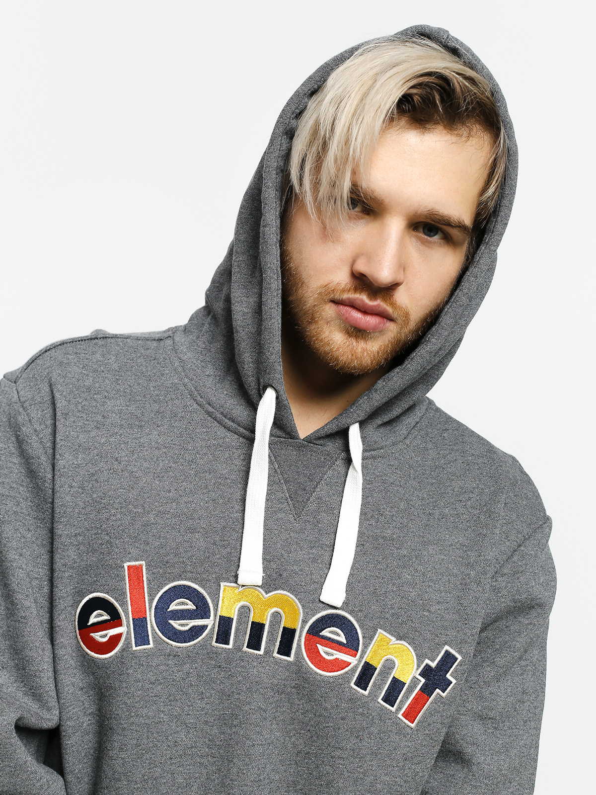 Bluza z kapturem Element Rainbow HD (mid grey htr)