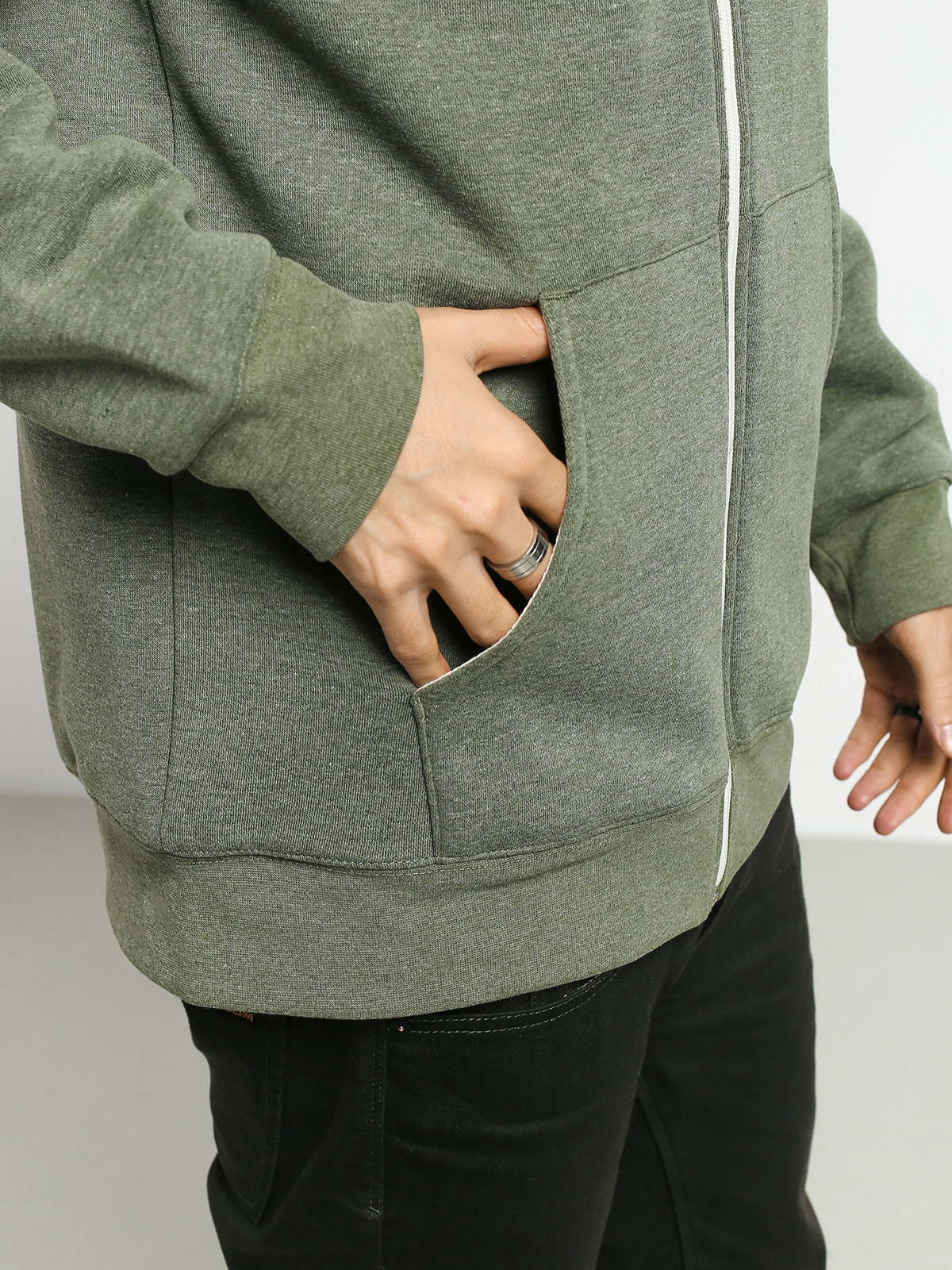 Bluza z kapturem Element Heavy Sherpa ZHD (forest nig heat)