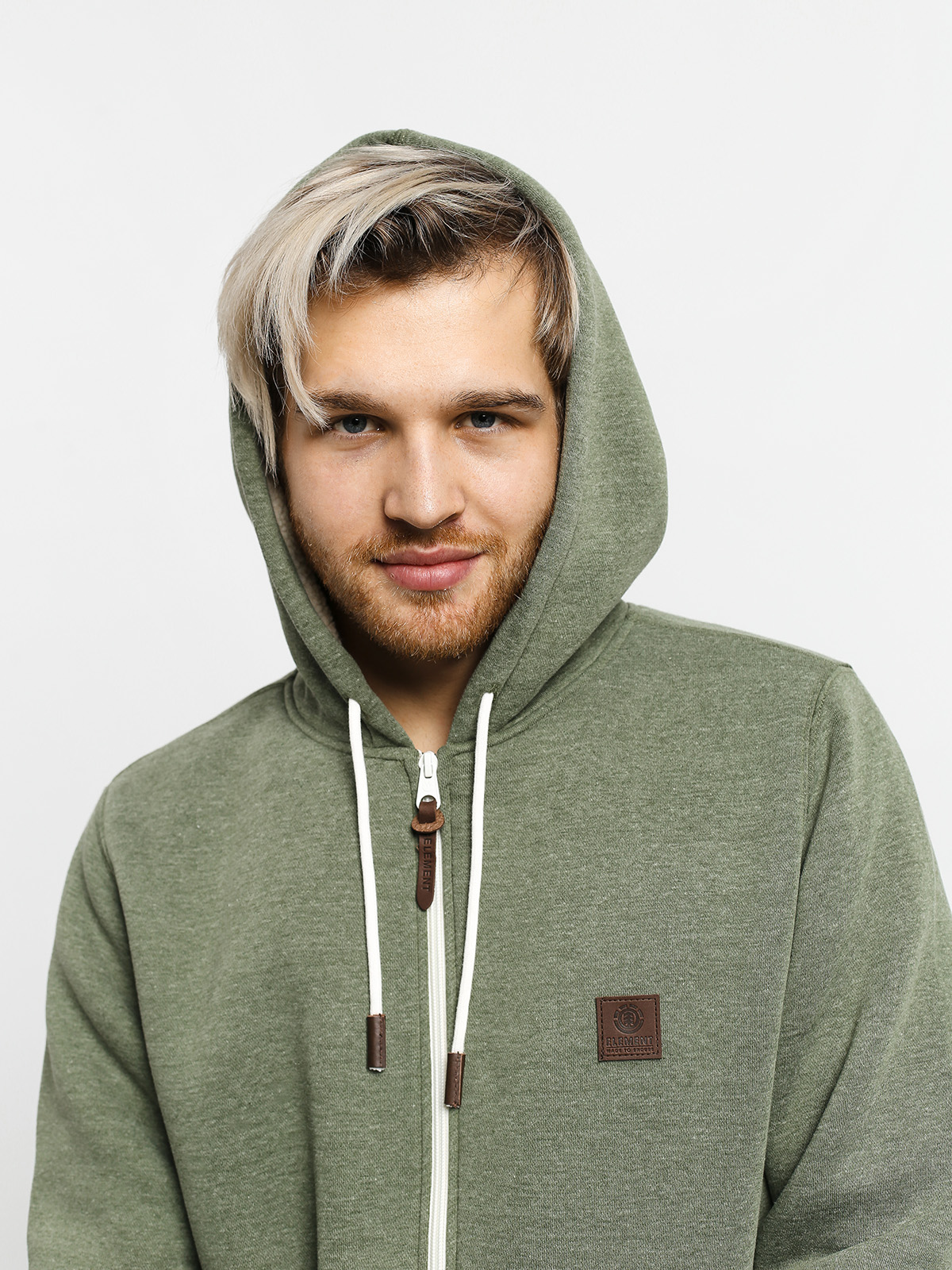 Bluza z kapturem Element Heavy Sherpa ZHD (forest nig heat)