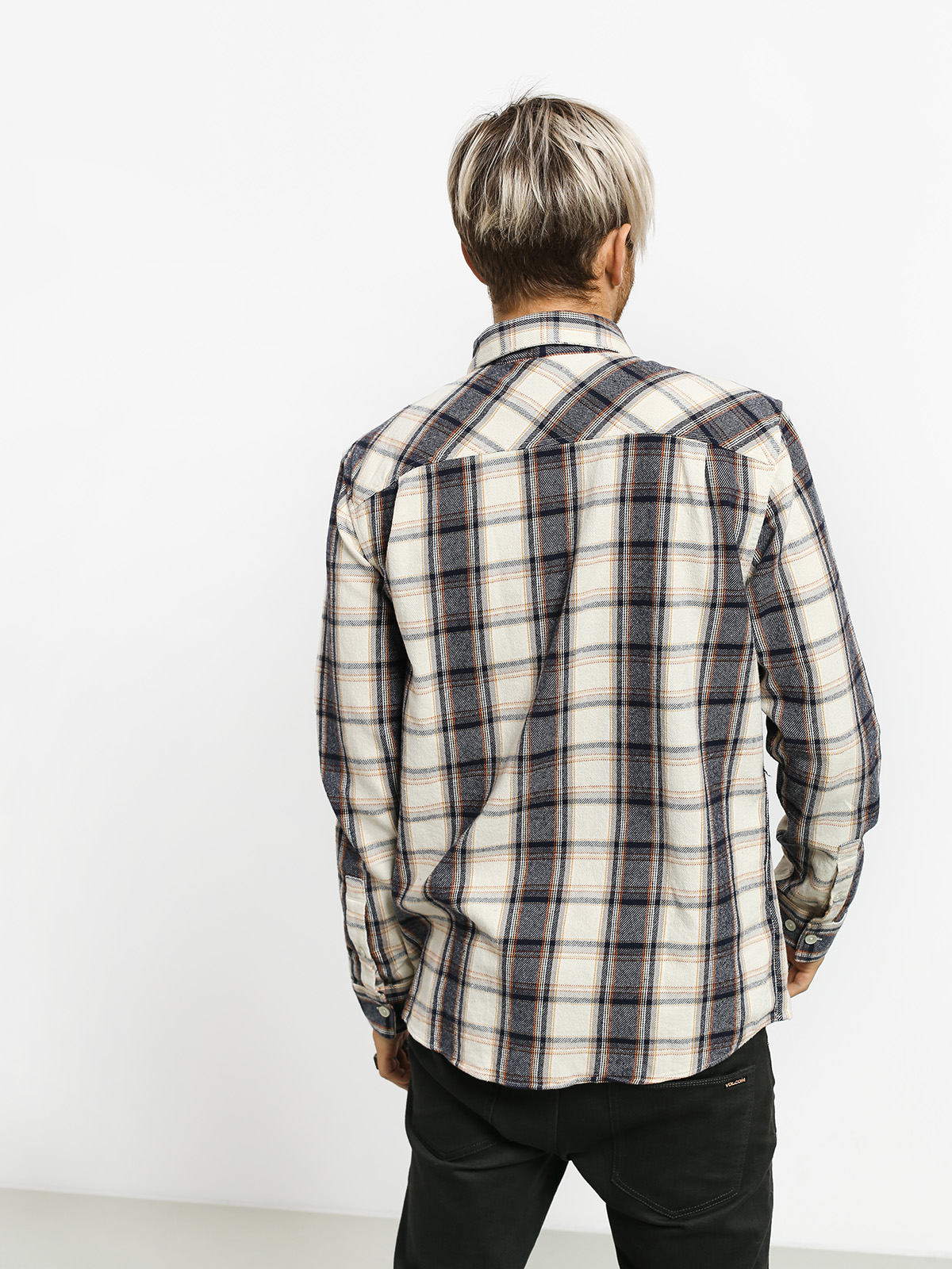 Koszula RVCA Thatll Work Flannel (silver bleach)