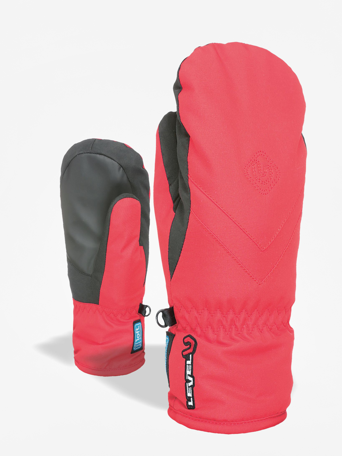 Rękawice Level Kid Mitt Gore Tex (red)