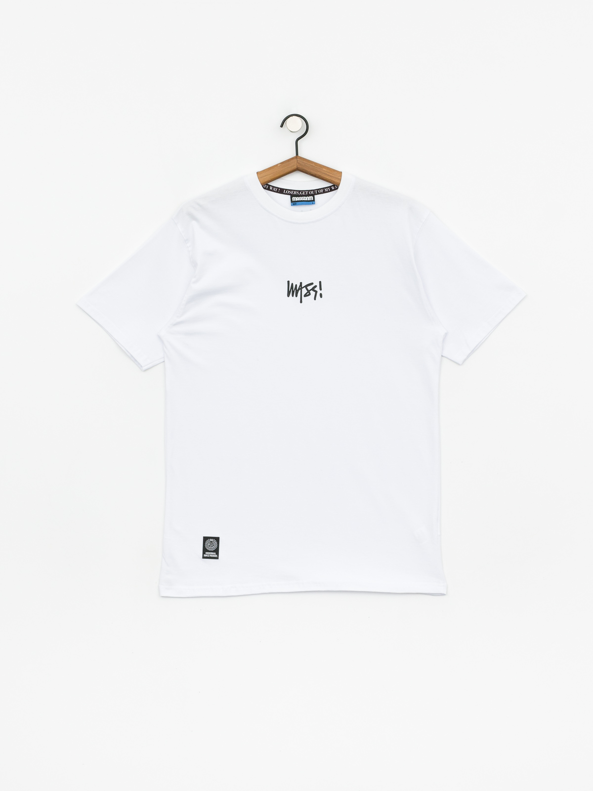 T-shirt MassDnm Signature Small Logo (white)