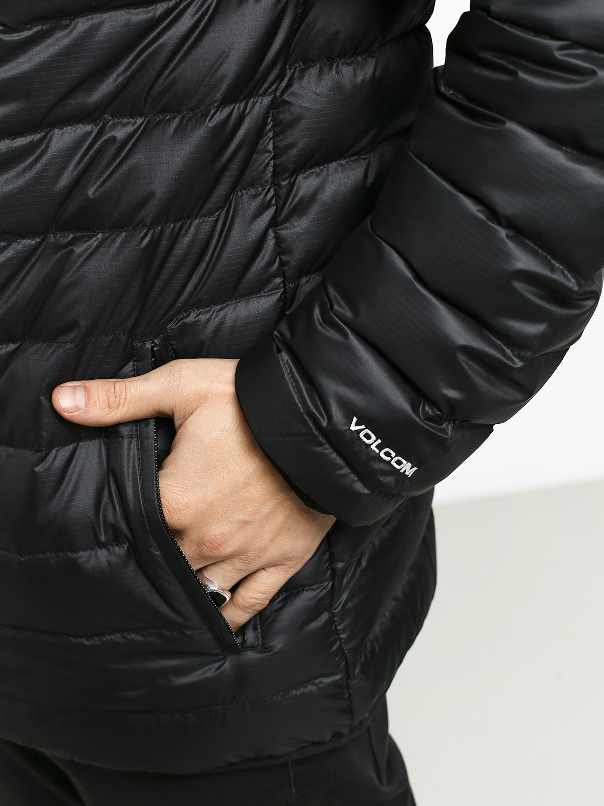 Męska Kurtka snowboardowa Volcom Puff Puff Give (blk)