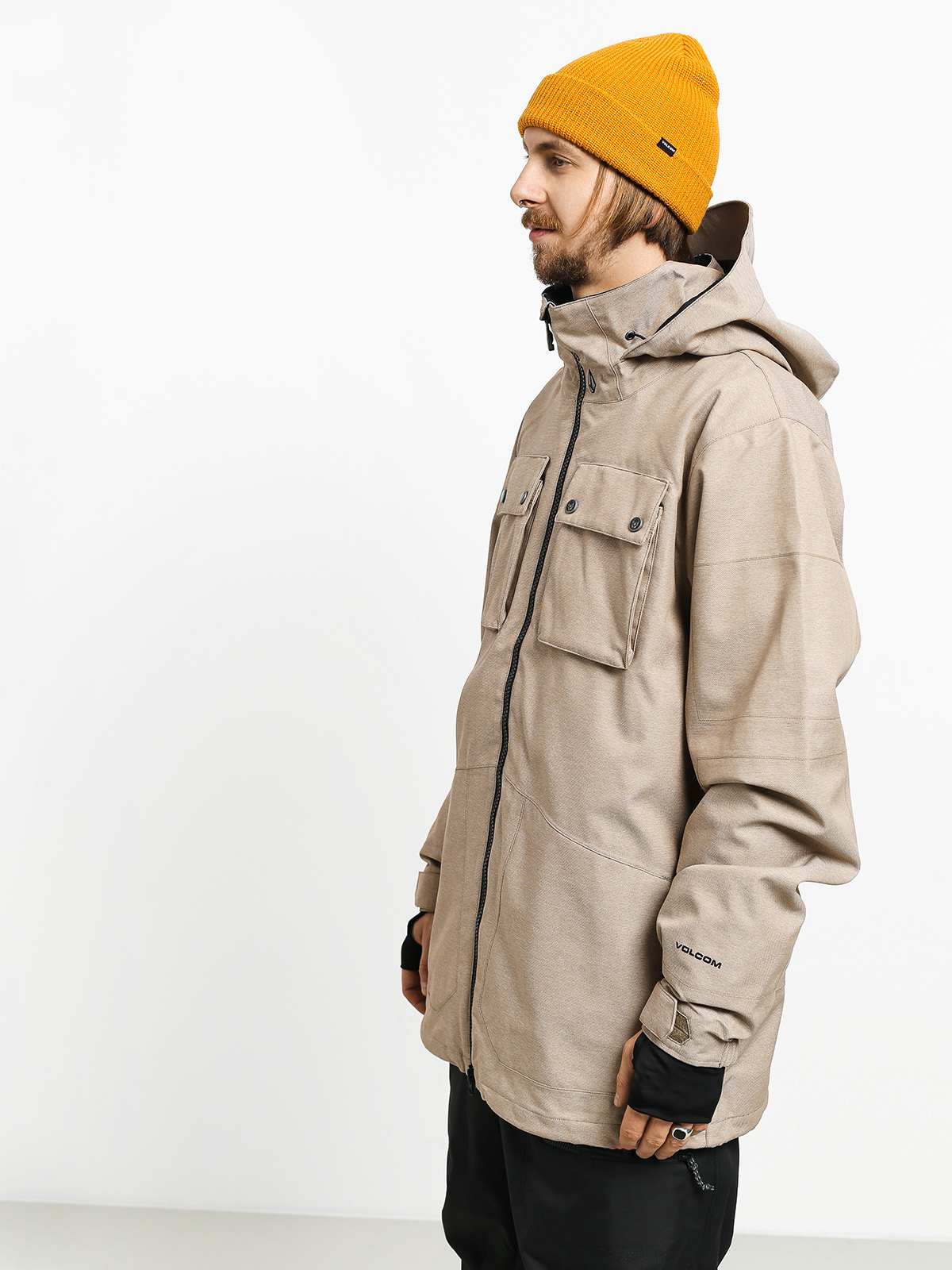 Kurtka snowboardowa Volcom Pat Moore 3 In 1 - beżowy (tek)