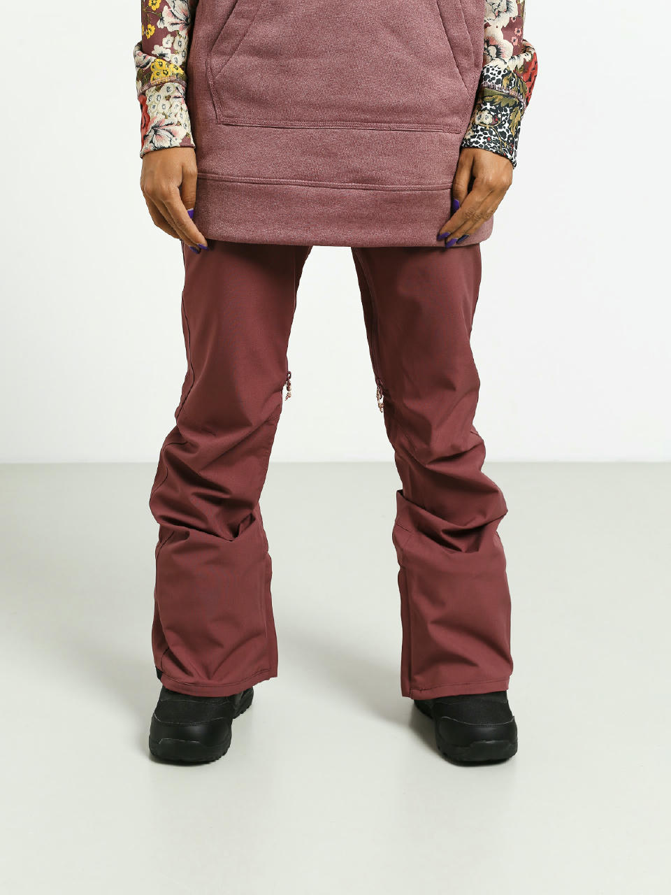 Damskie Spodnie snowboardowe Burton Vida (rose brown)