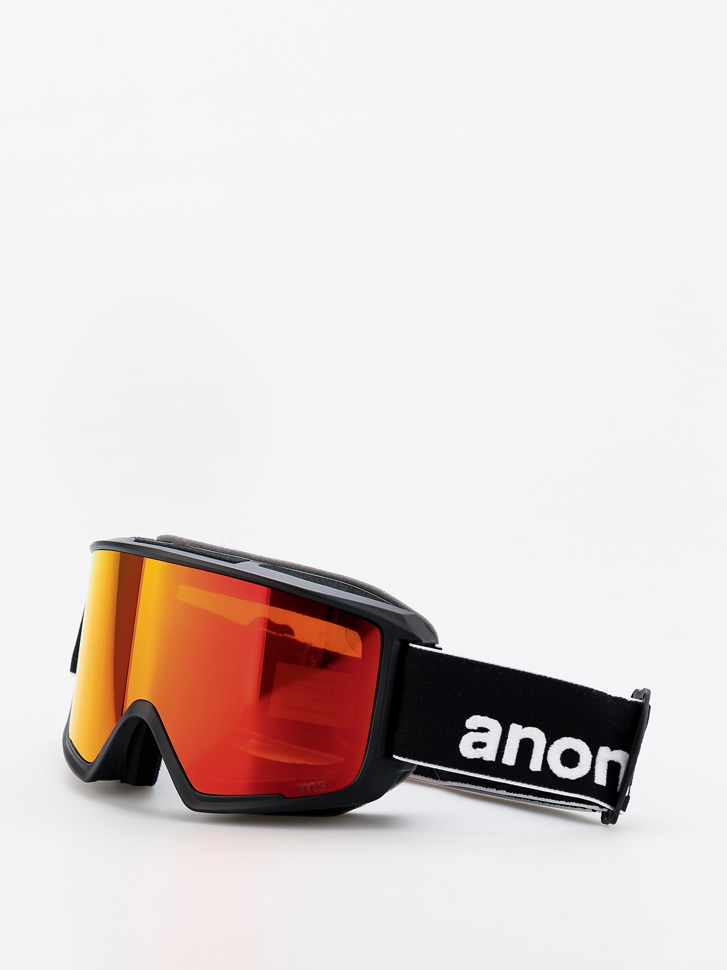 Gogle Anon M3 Mfi W Spare (black/sonar red)