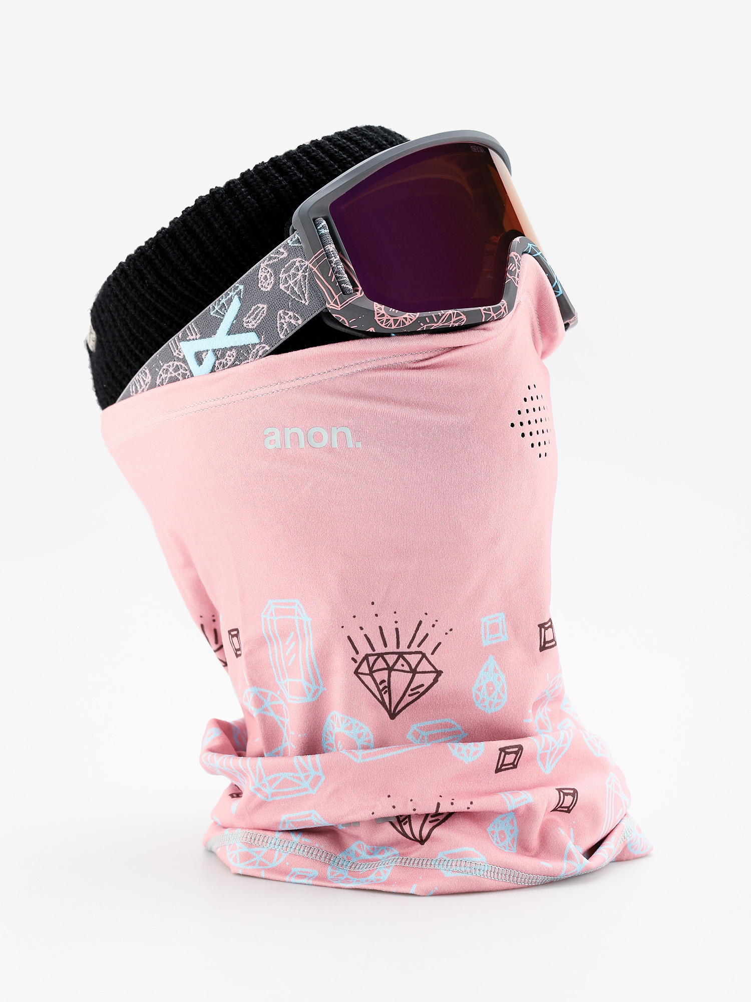 Gogle Anon Relapse Jr Mfi (bling/pink amber)