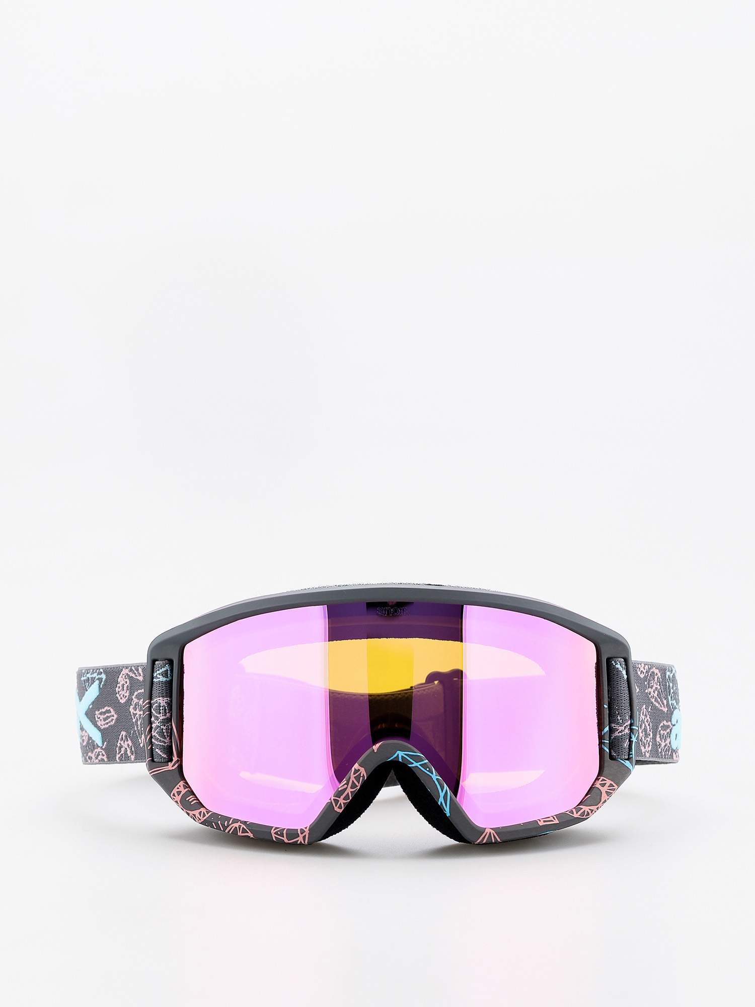 Gogle Anon Relapse Jr Mfi (bling/pink amber)