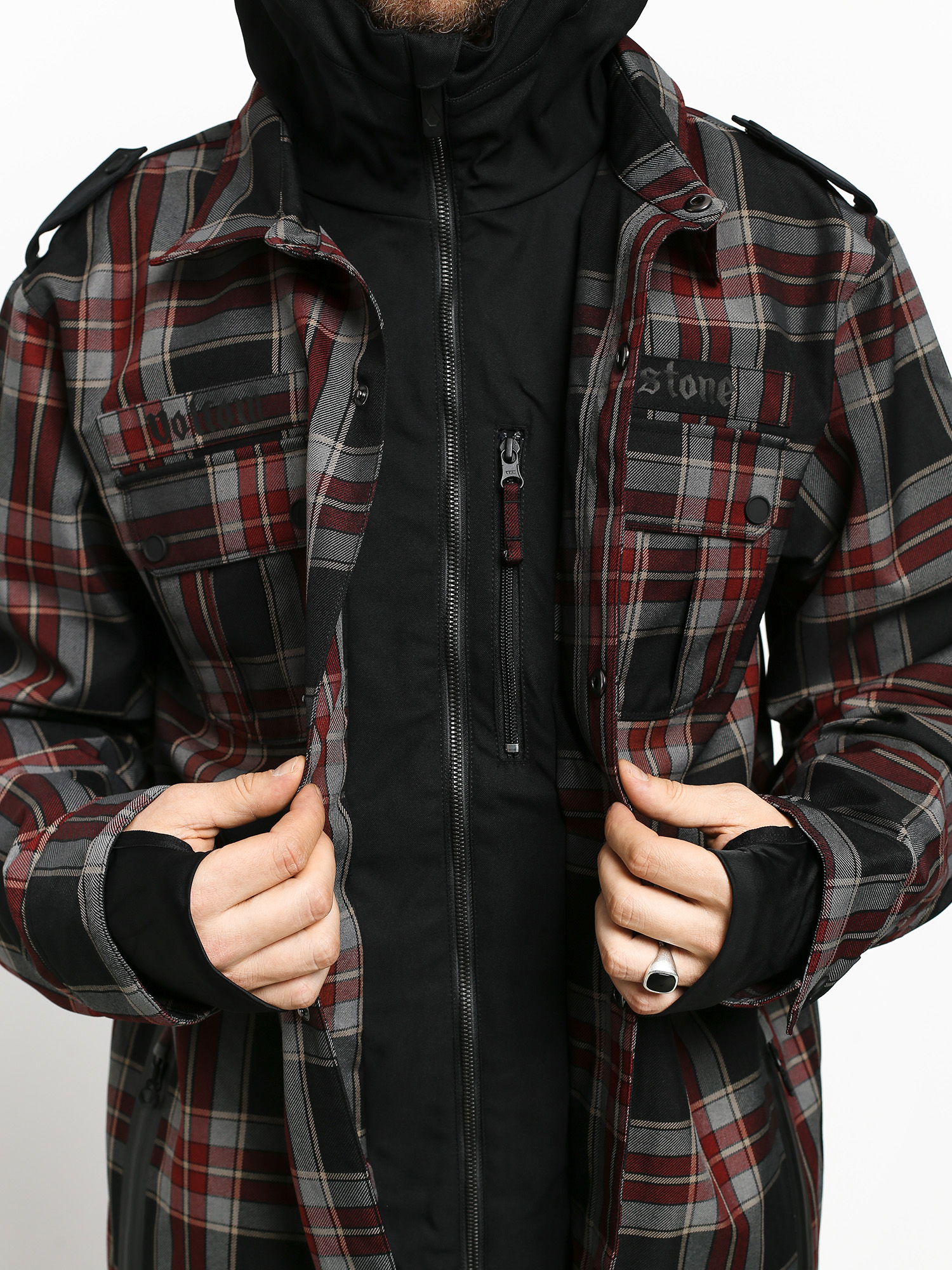 Męska Kurtka snowboardowa Volcom Creedle 2 Stone (red)