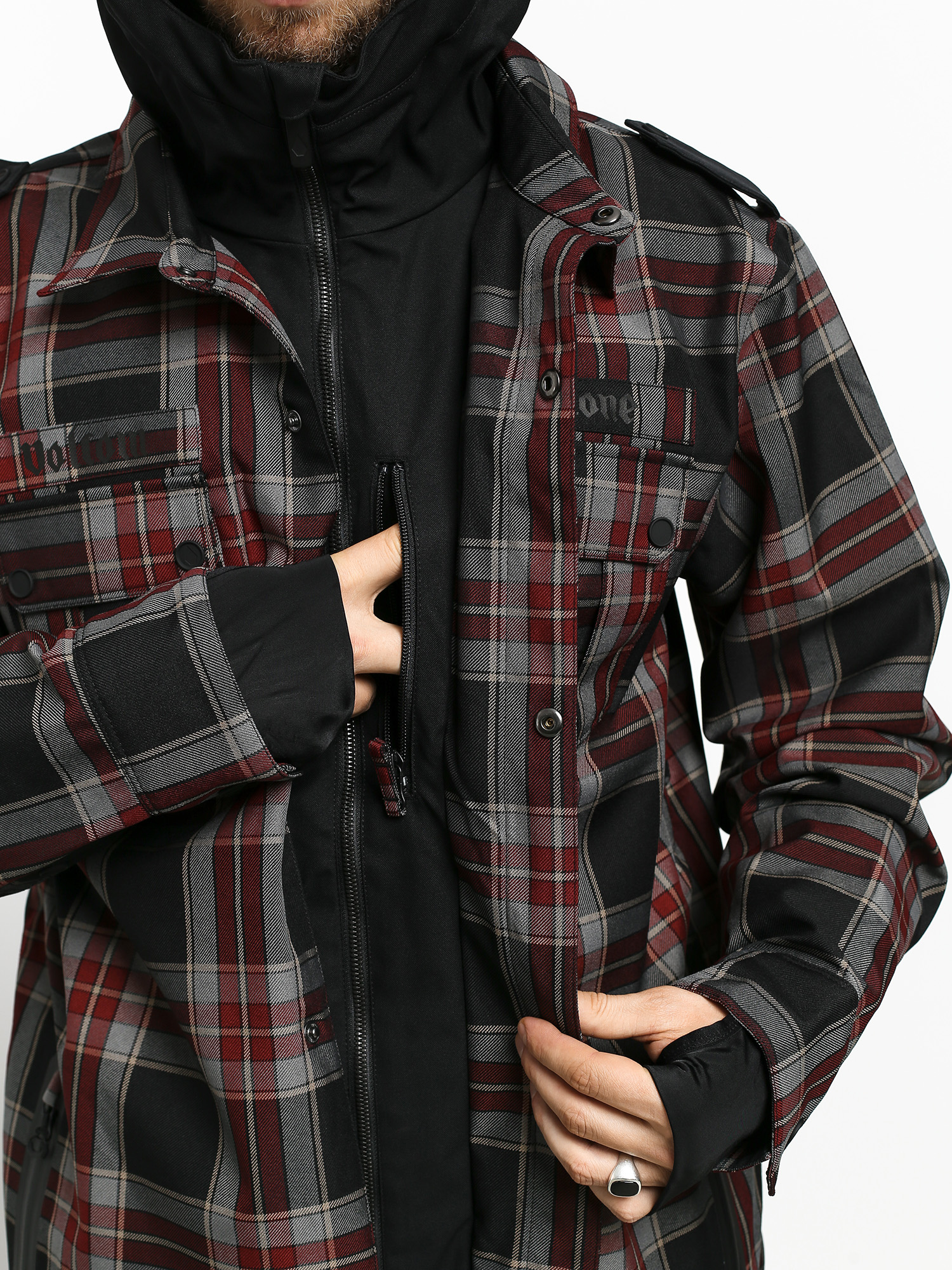 Męska Kurtka snowboardowa Volcom Creedle 2 Stone (red)