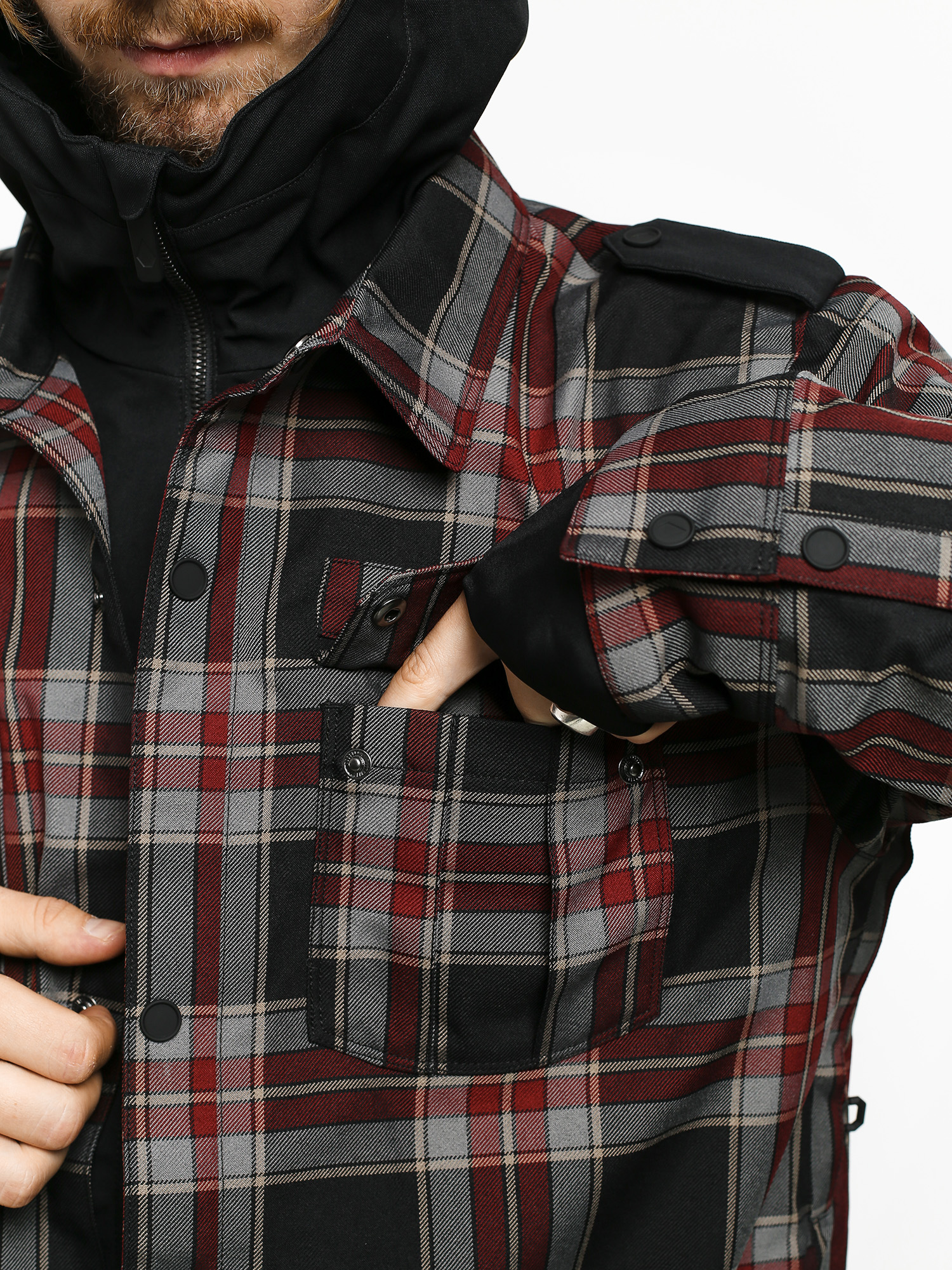 Męska Kurtka snowboardowa Volcom Creedle 2 Stone (red)
