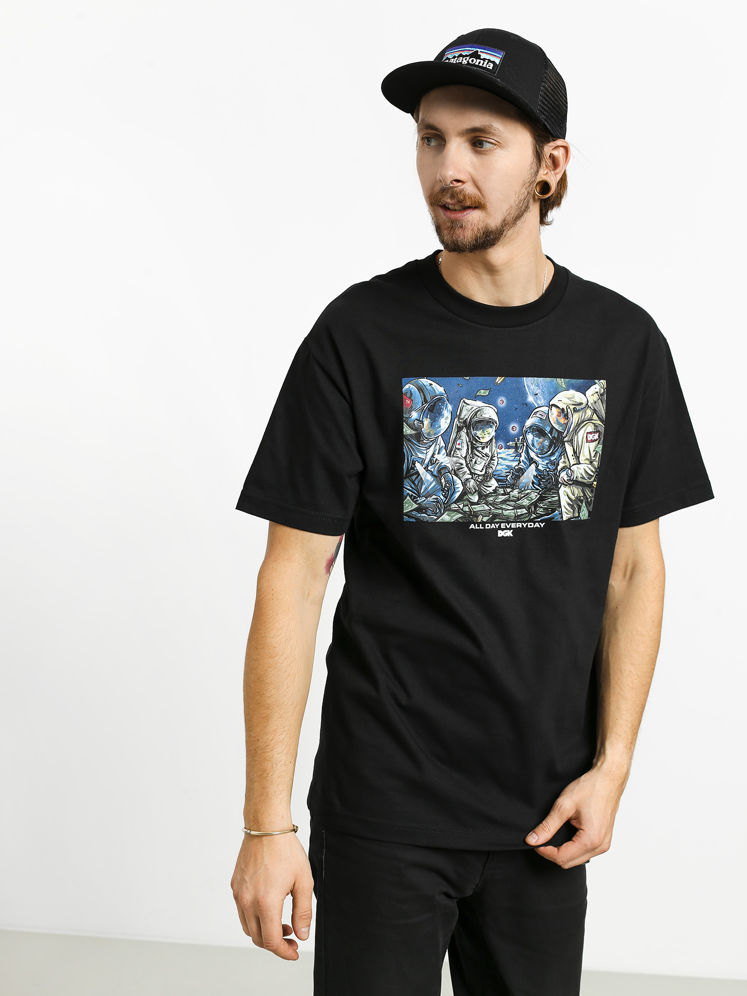 T-shirt DGK Space Games (black)
