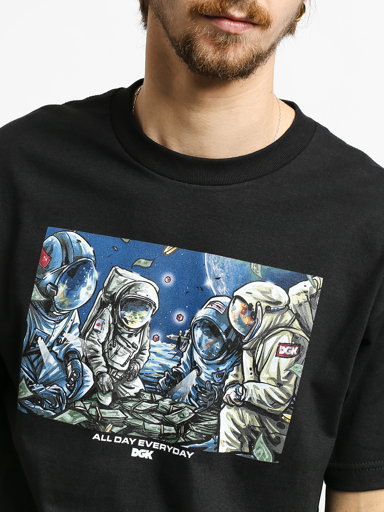 T-shirt DGK Space Games (black)
