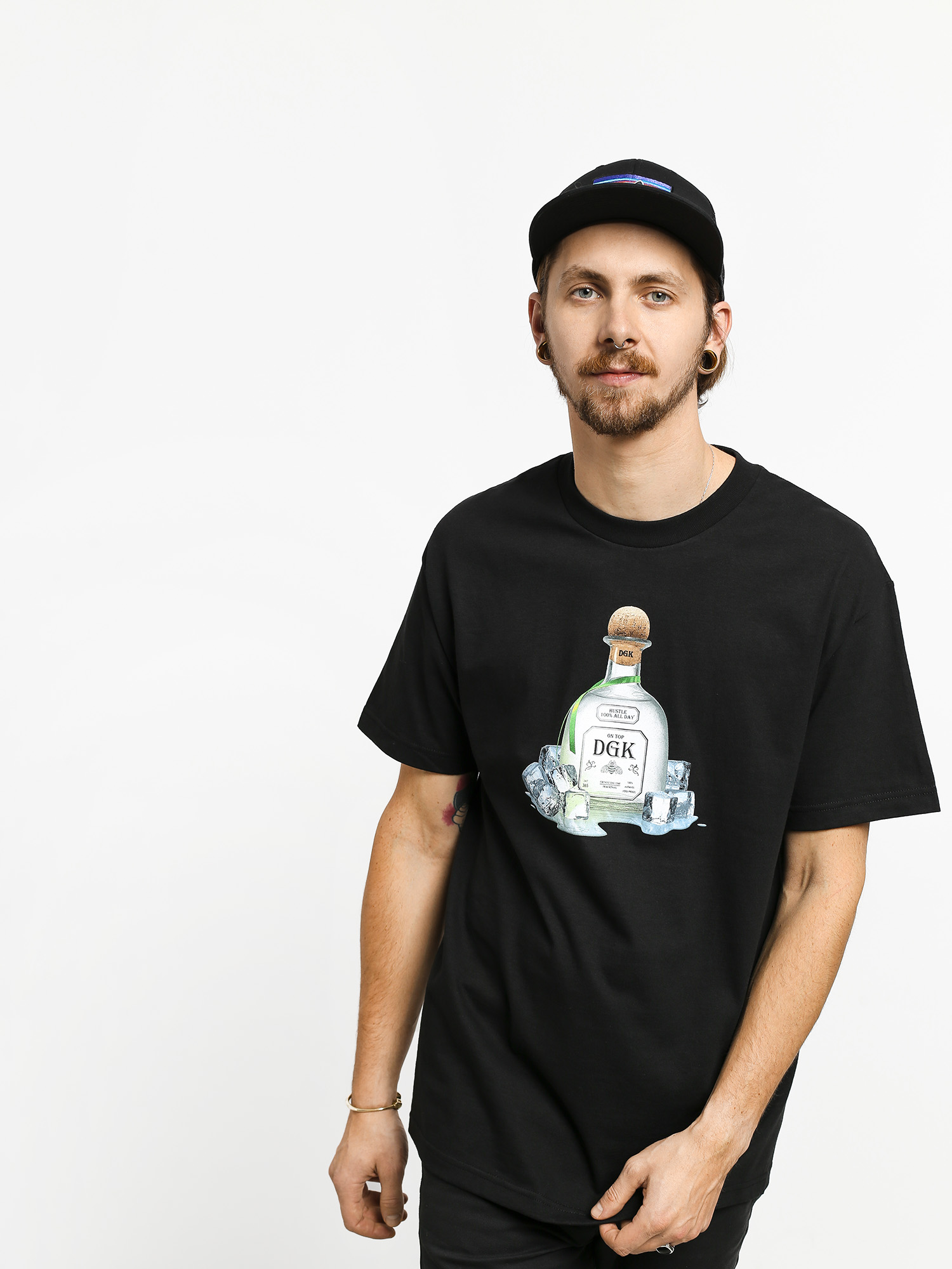 T-shirt DGK Chilled (black)