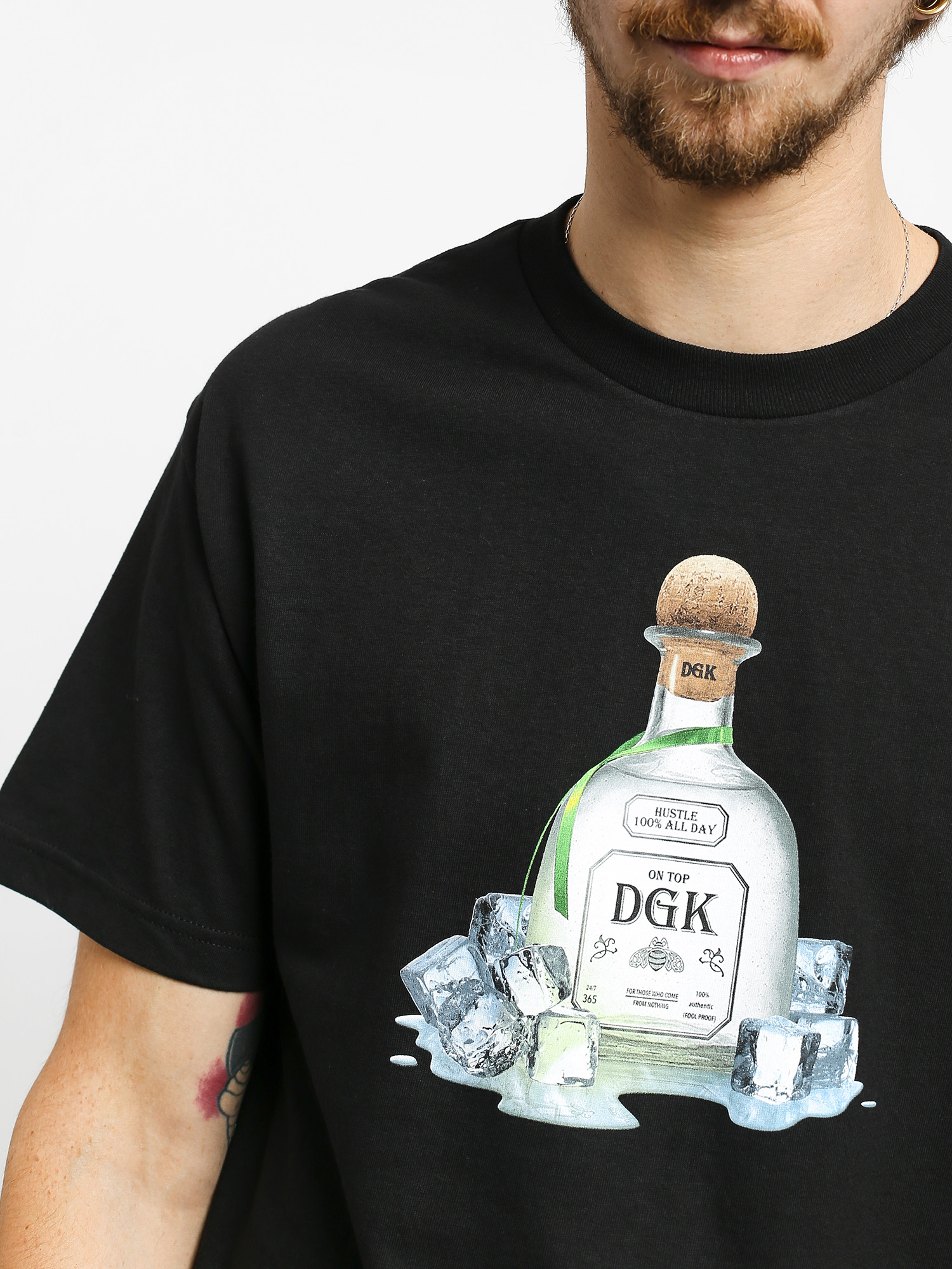 T-shirt DGK Chilled (black)