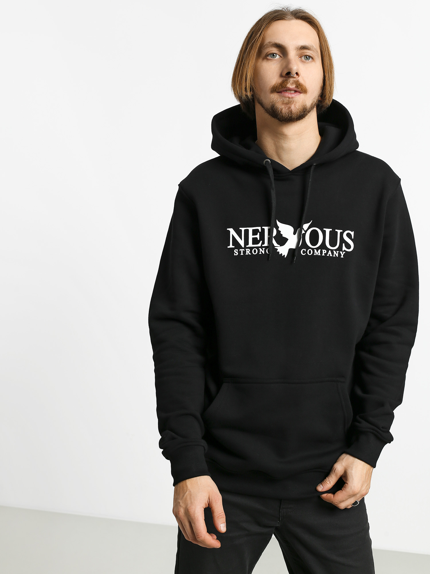 Bluza z kapturem Nervous Cls HD (black)