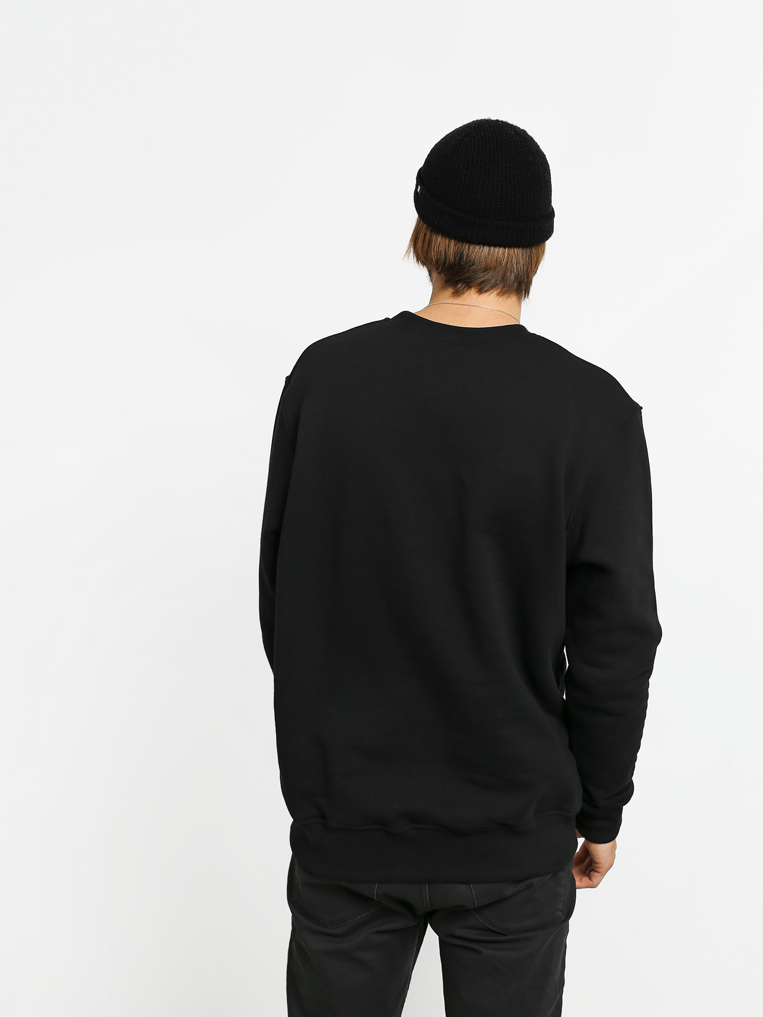 Bluza Nervous Classic Crew (black/white)