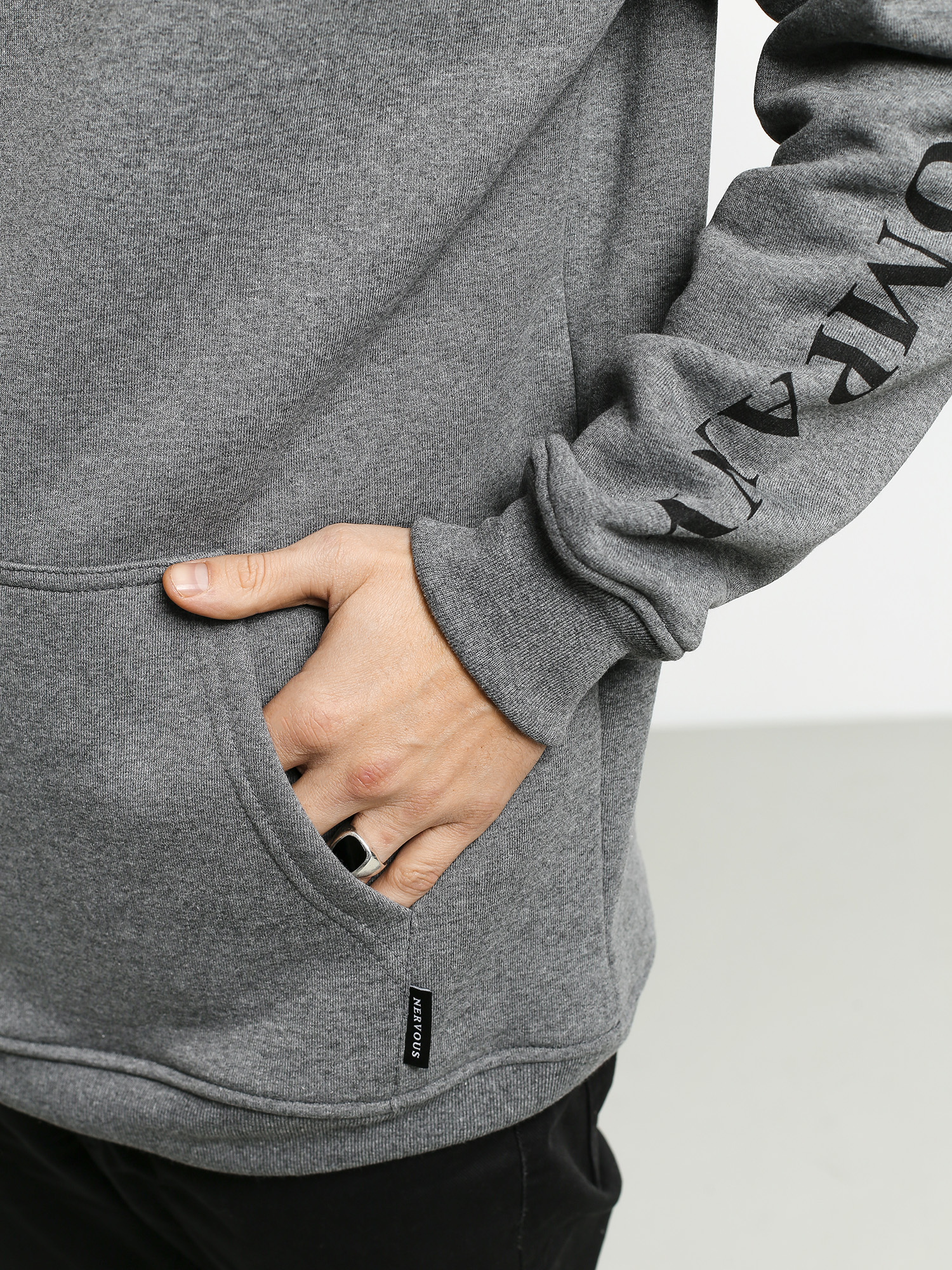 Bluza z kapturem Nervous Cls HD (grey)