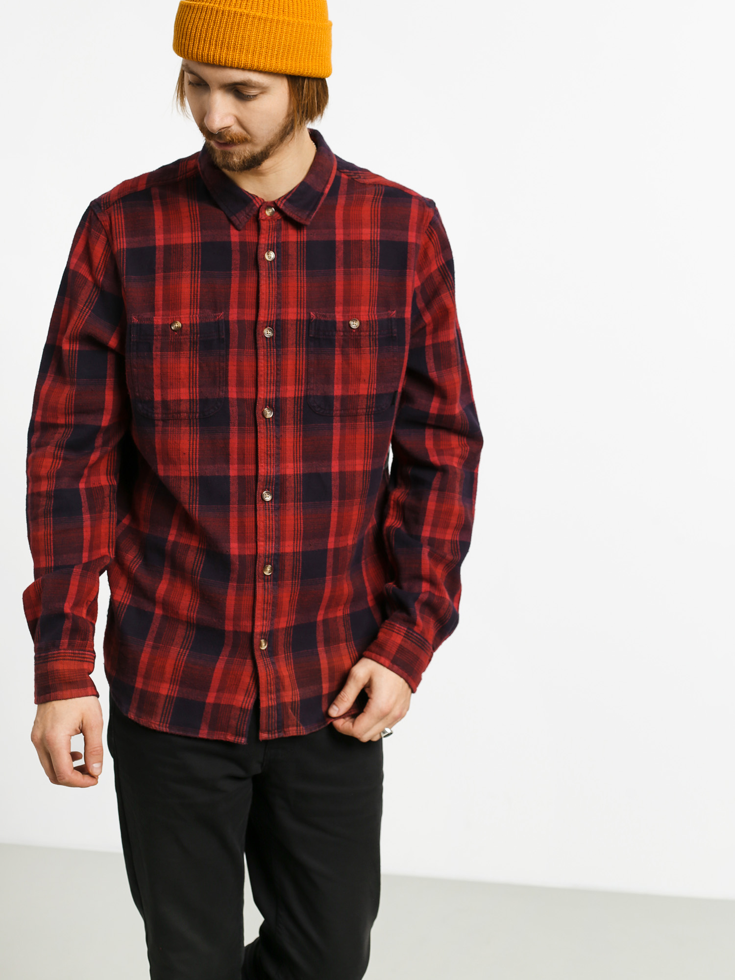 Koszula Etnies Ruskin Flannel (red/navy)