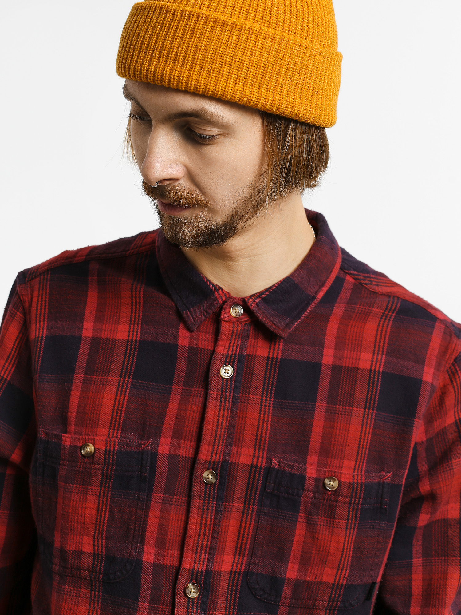 Koszula Etnies Ruskin Flannel (red/navy)