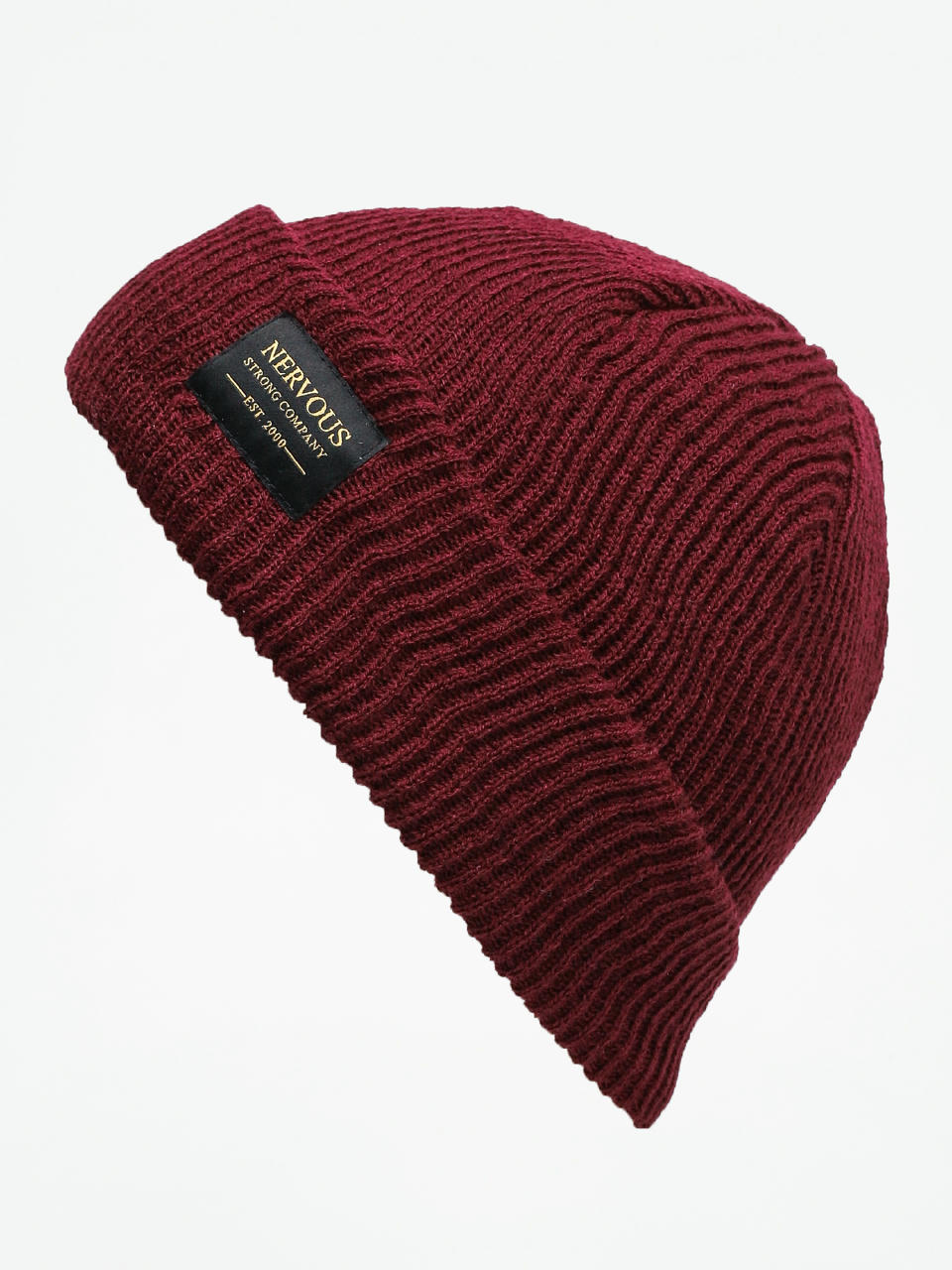 Czapka zimowa Nervous Goldtag (maroon)