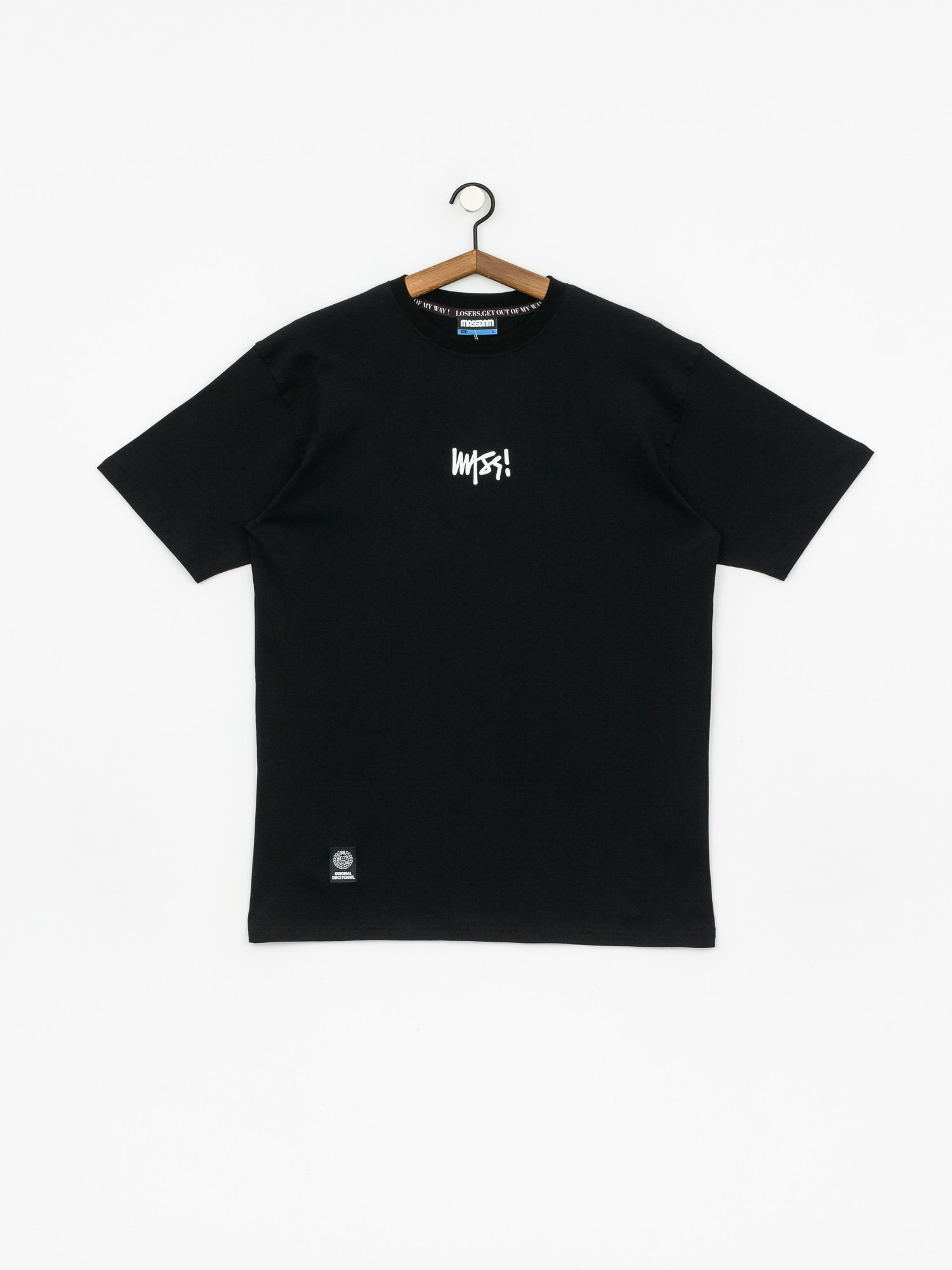 T-shirt MassDnm Signature Small Logo (black)