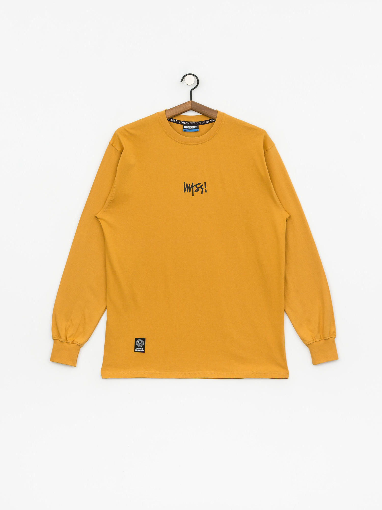 Longsleeve MassDnm Signature Small Logo (wheat)