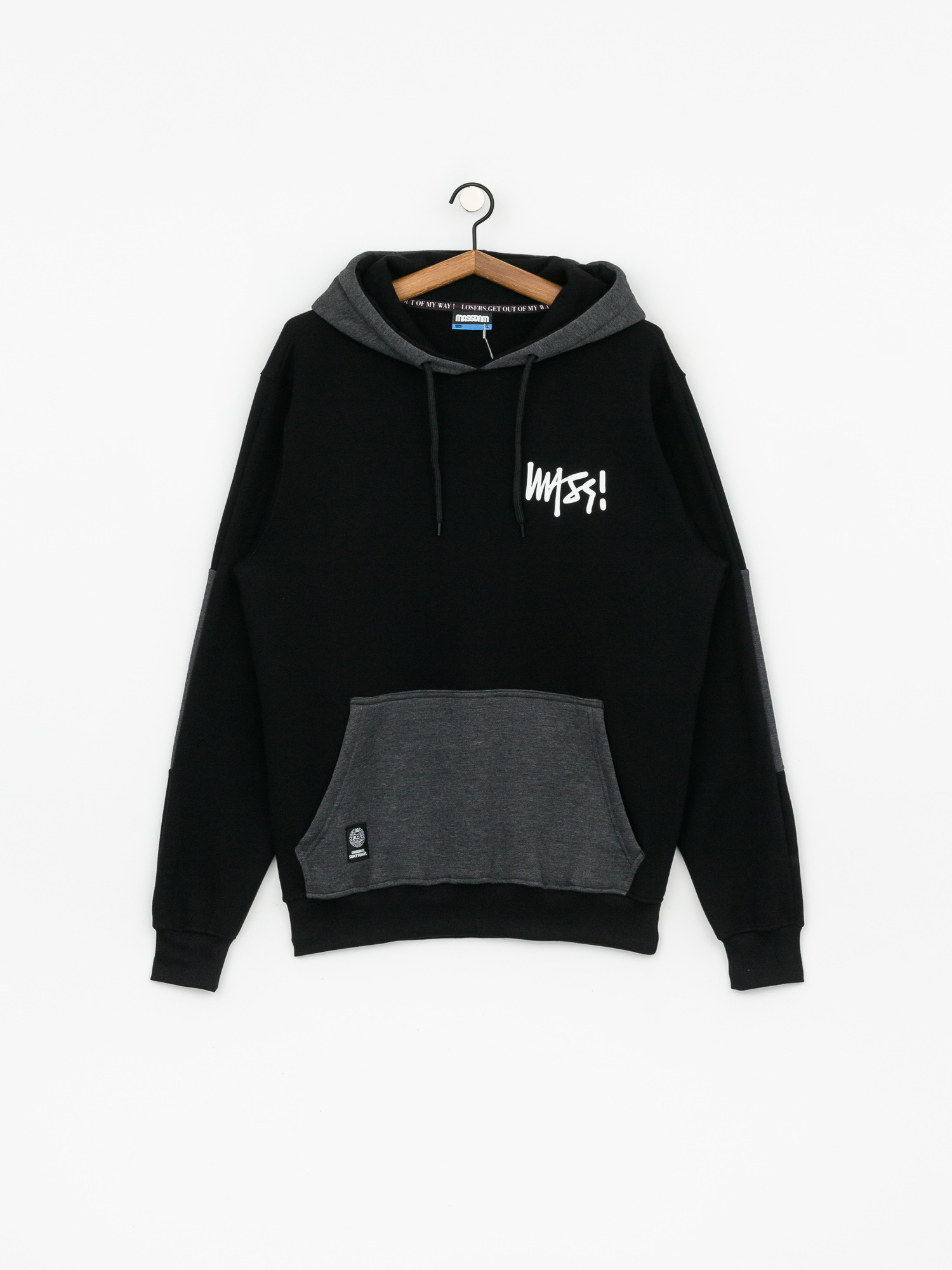 Bluza z kapturem MassDnm Handicap HD (black)