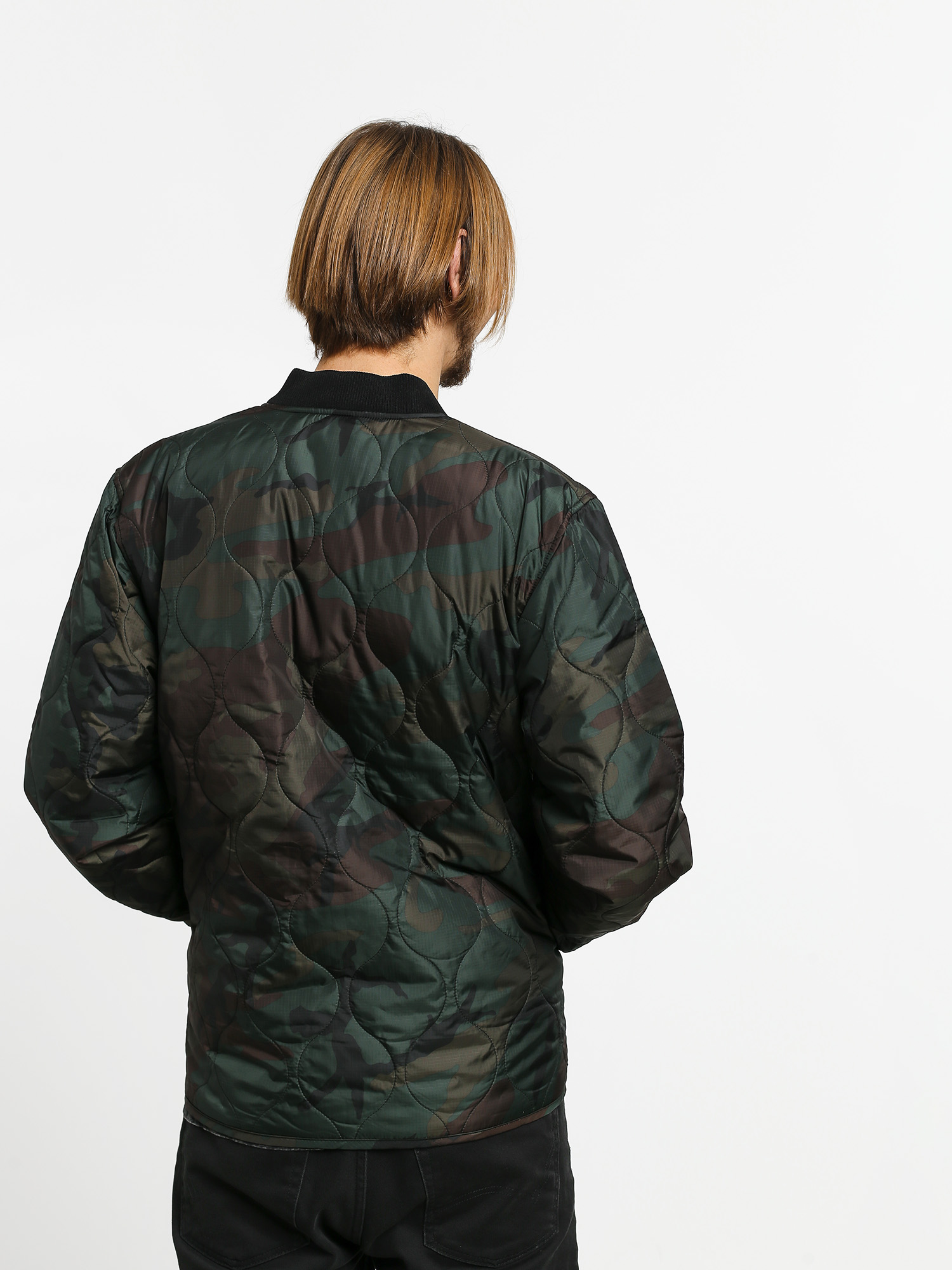 Kurtka Carhartt WIP Volta Bomber Liner (camo evergreen)