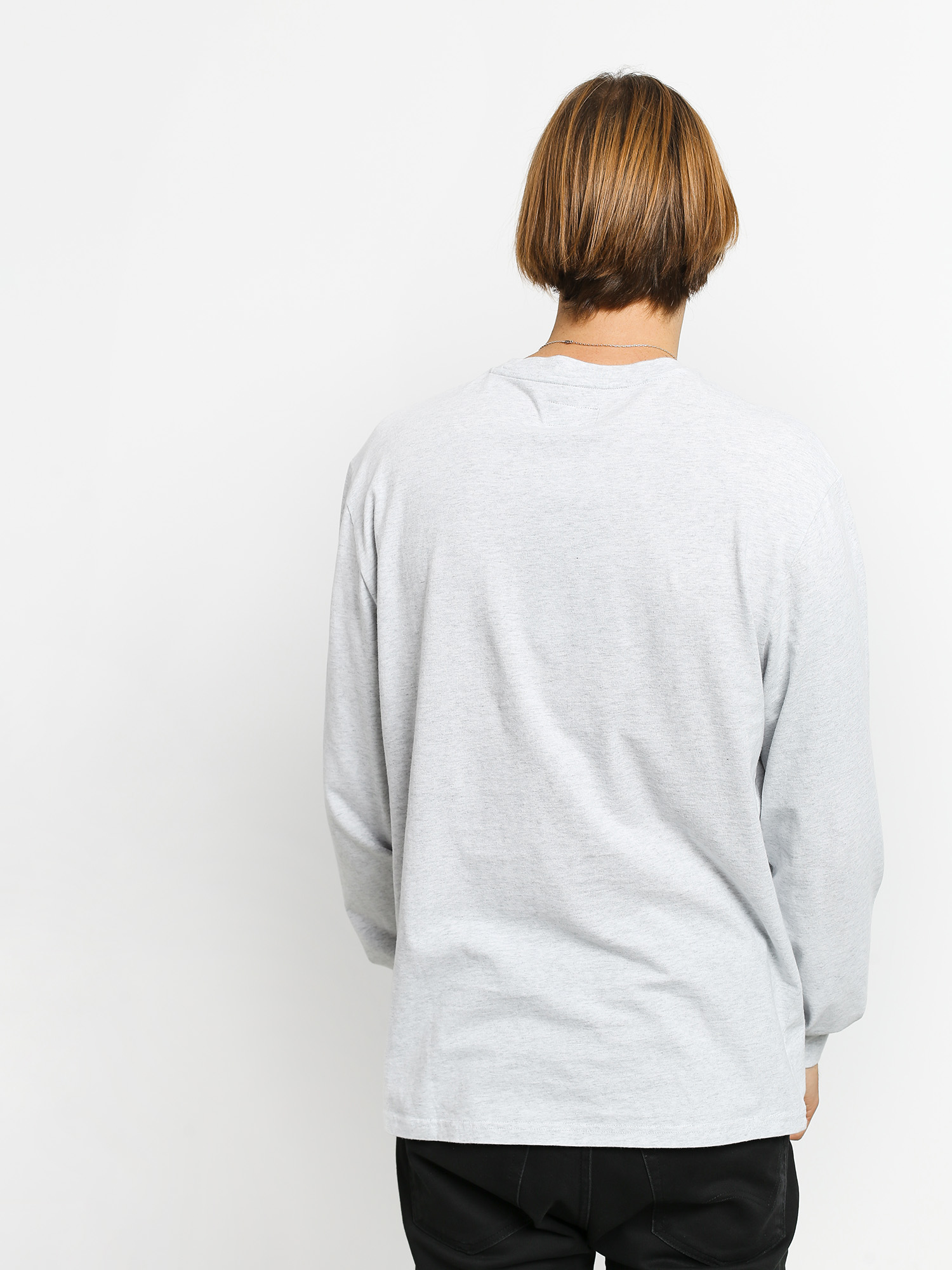 Longsleeve RipNDip EMB Logo (heather grey)