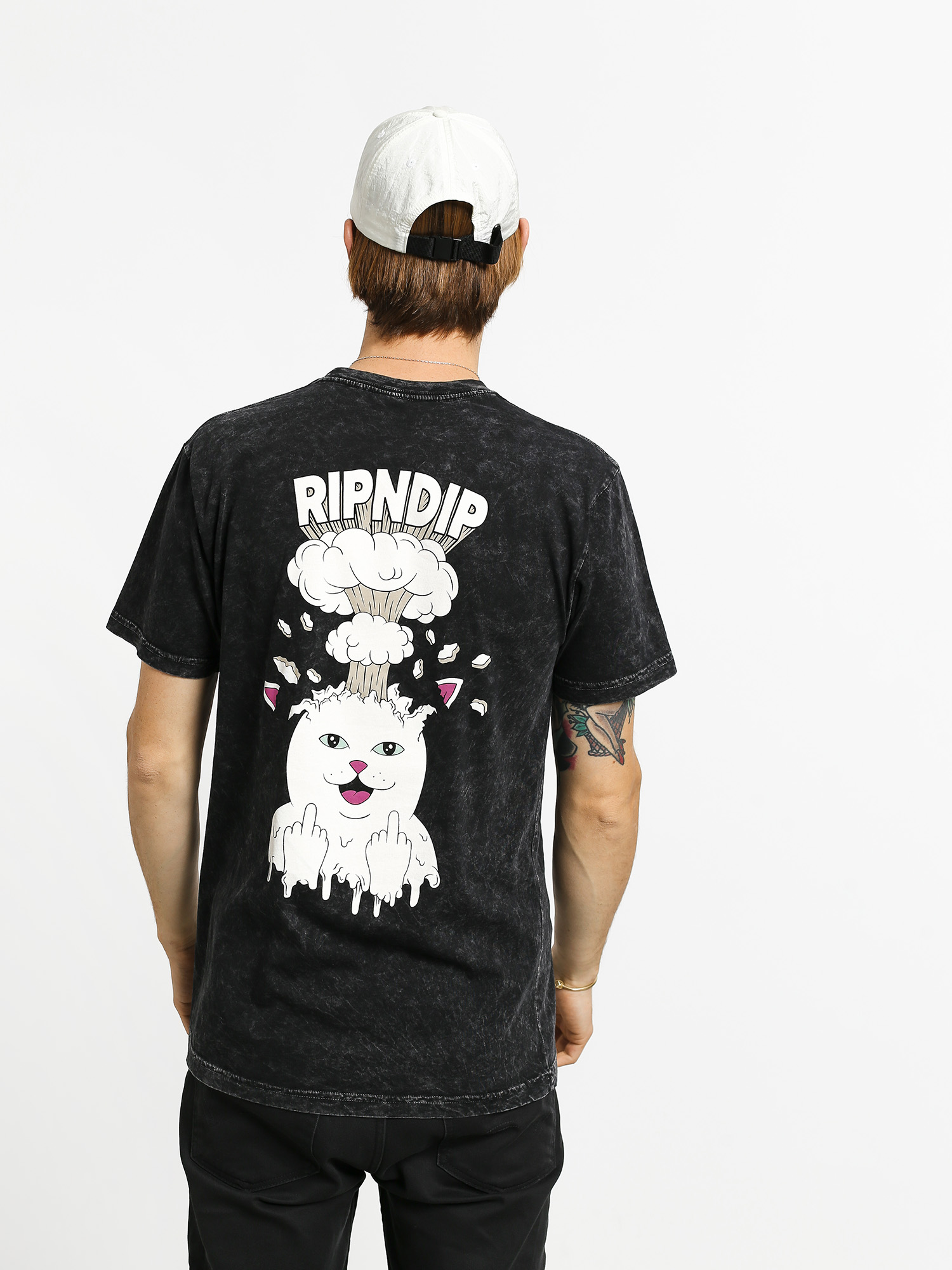 T-shirt RipNDip Mind Blown (black mineral wash)