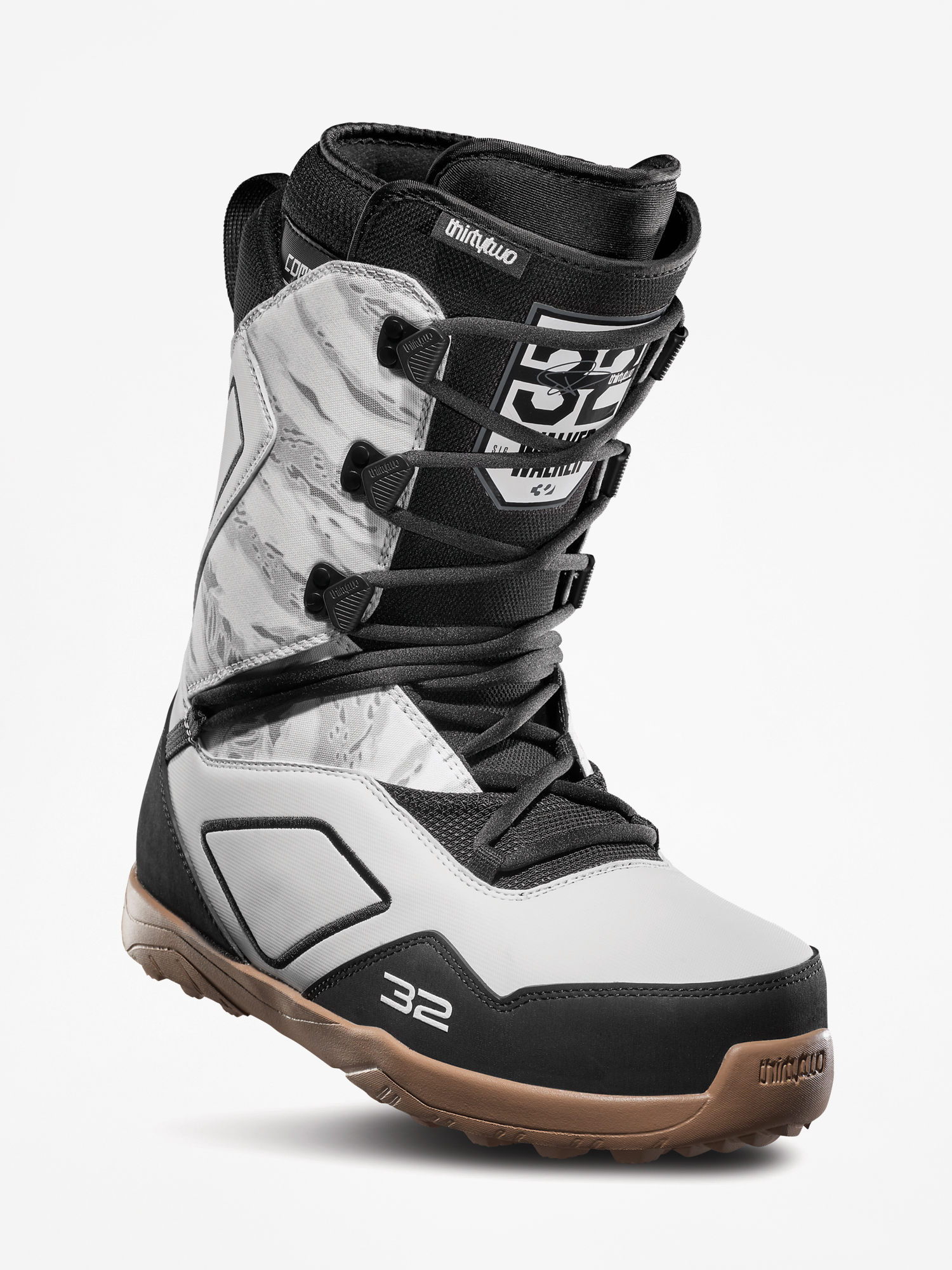 Męskie Buty snowboardowe ThirtyTwo Light Jp (white/black/gum)