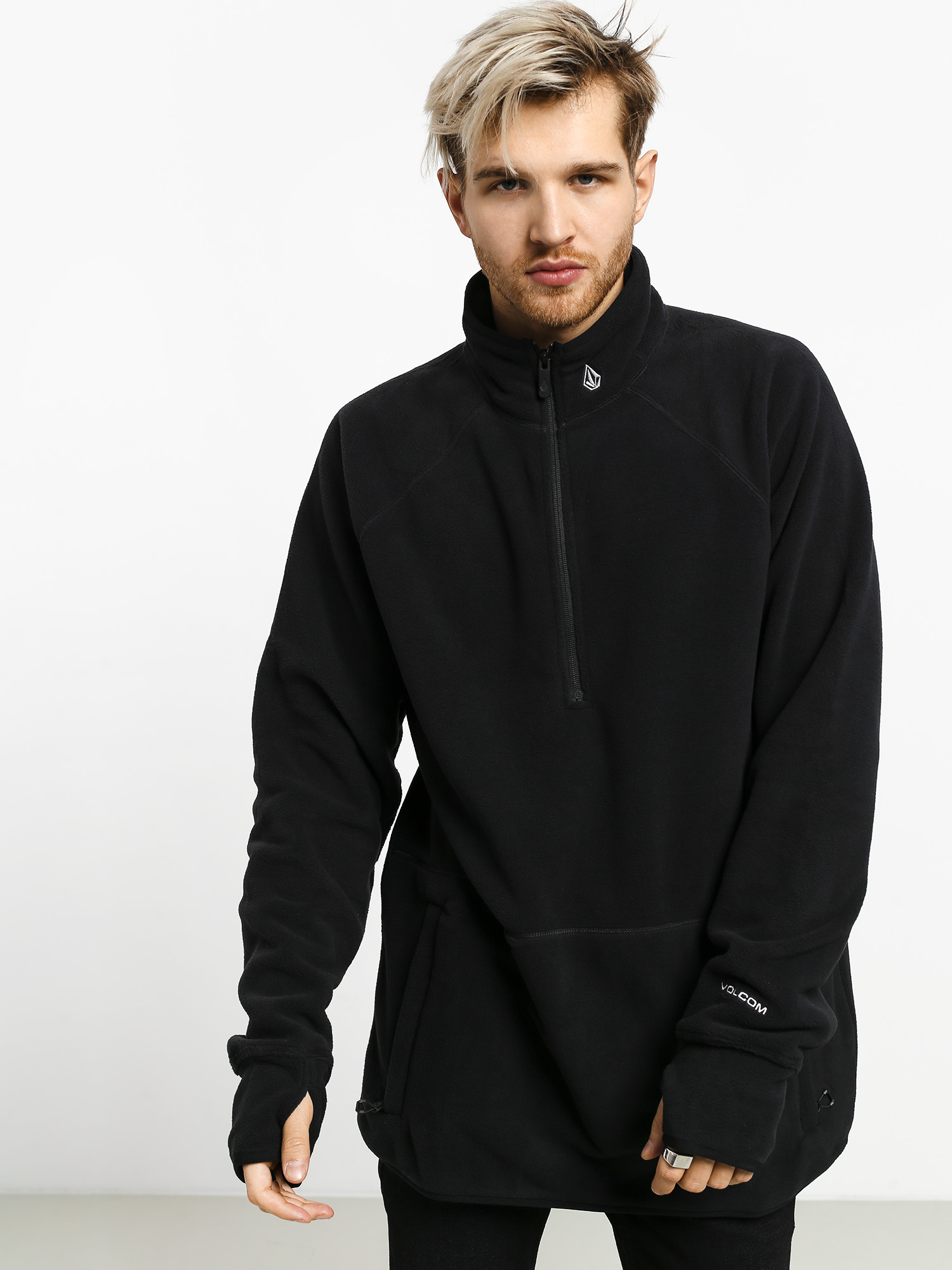 Męska Bluza Volcom Polartec 1/2 Zip (blk)